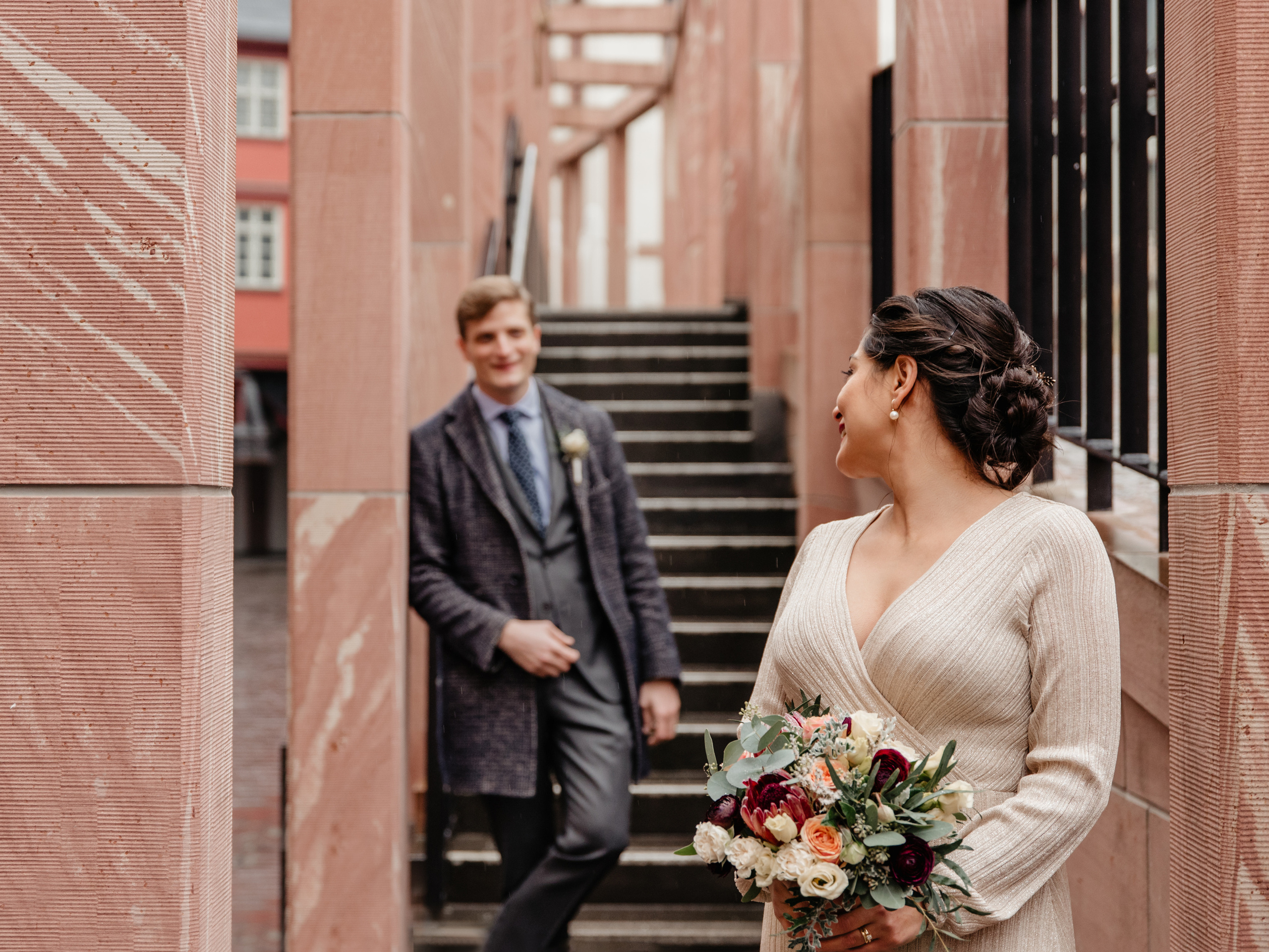 Standesamtliche Trauung Römer in Frankfurt. Fotografin in Hanau|Frankfurt|Mainz|Iryna Korenkova