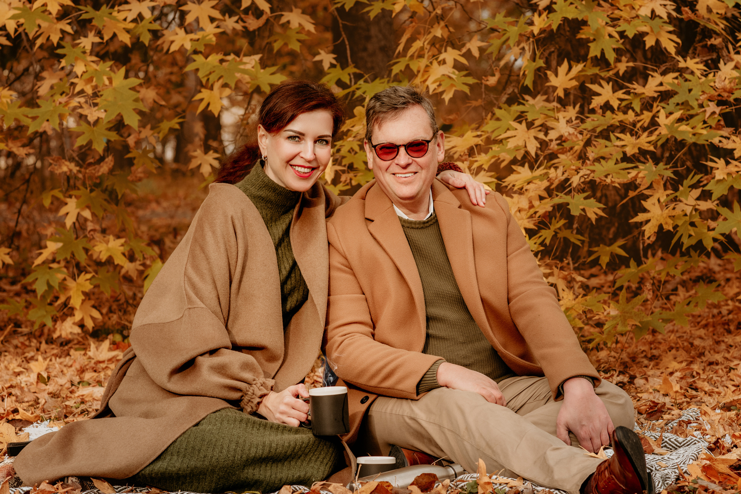 Familienfotos in Herbst. Fotografin in Hanau|Frankfurt|Mainz|Iryna Korenkova