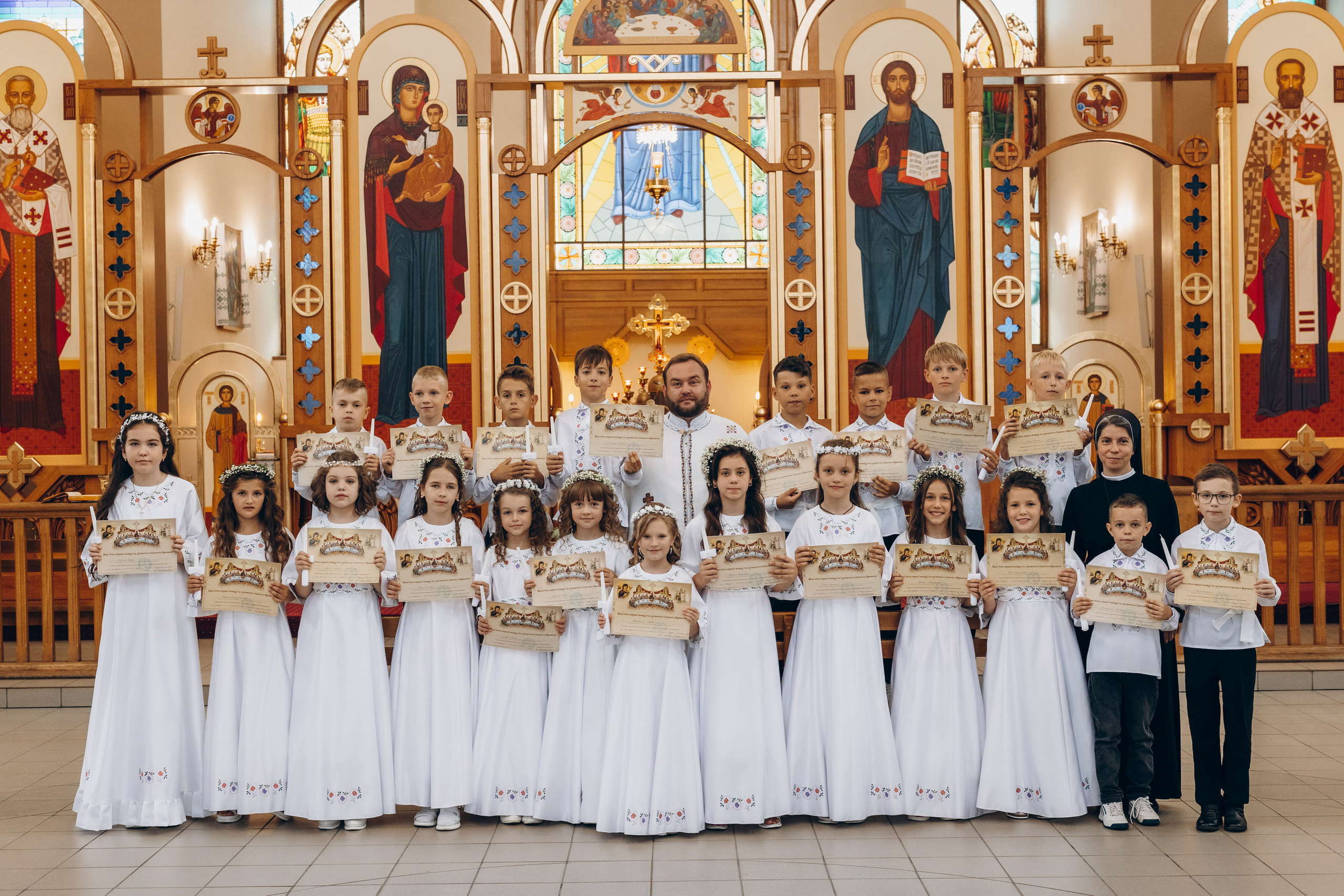 Фотограф на перше причастя. Фотограф Тетяна Бродзяк