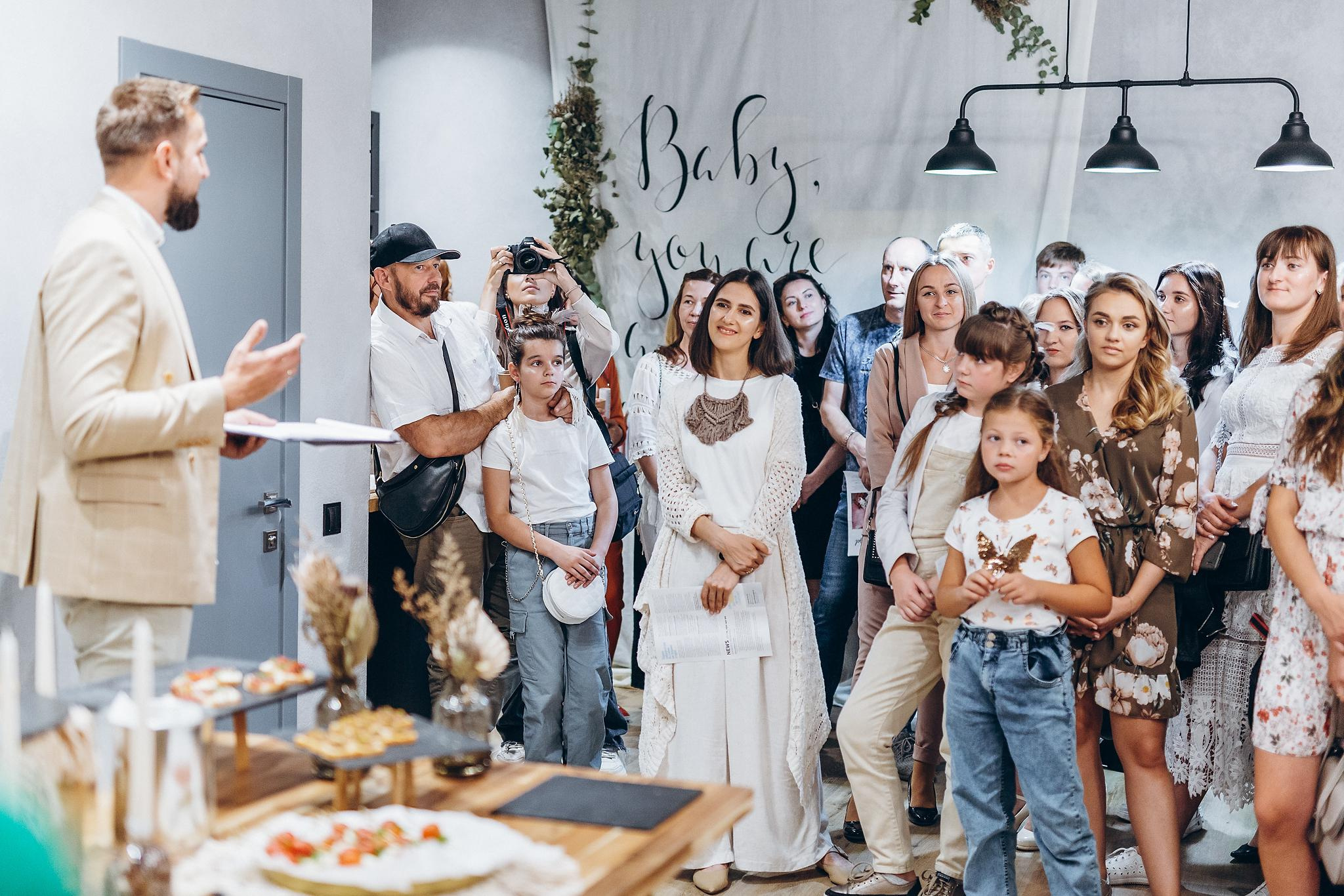 Відкриття шоуруму Little Angel. Фотограф Тетяна Бродзяк