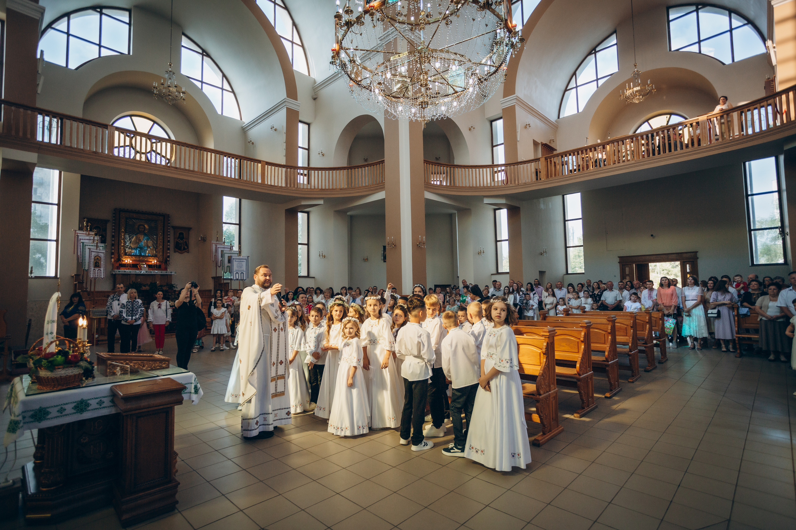 Фотограф на перше причастя. Фотограф Тетяна Бродзяк