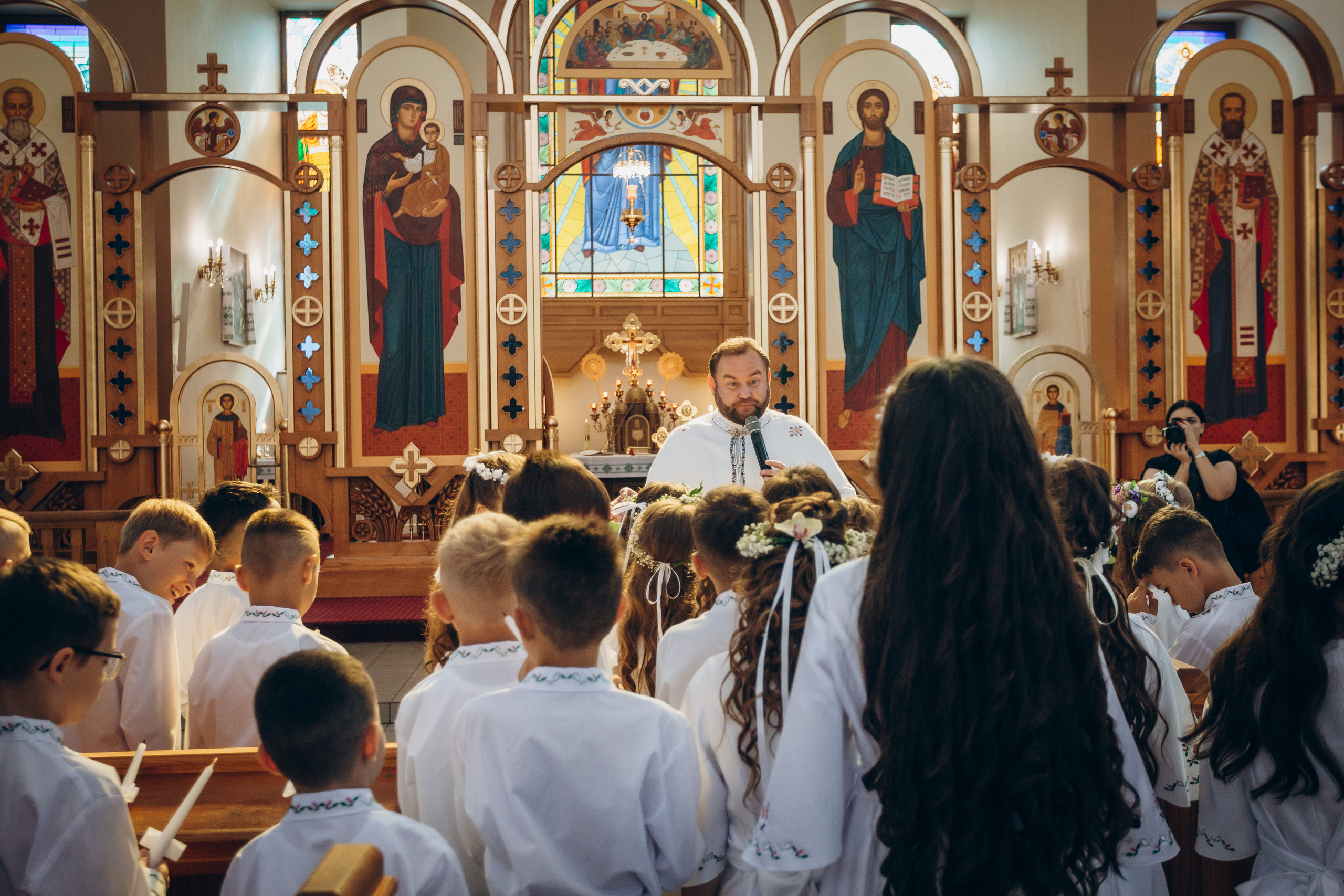 Фотограф на перше причастя. Фотограф Тетяна Бродзяк