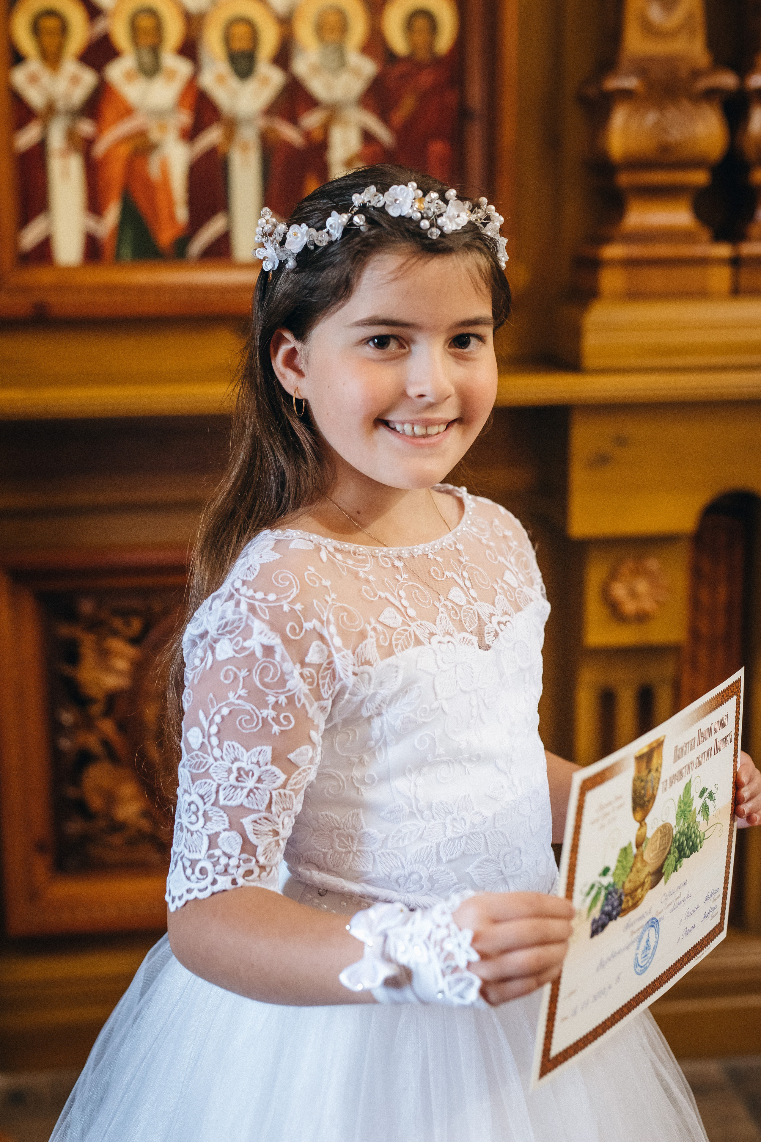 Фотограф на перше причастя. Фотограф Тетяна Бродзяк