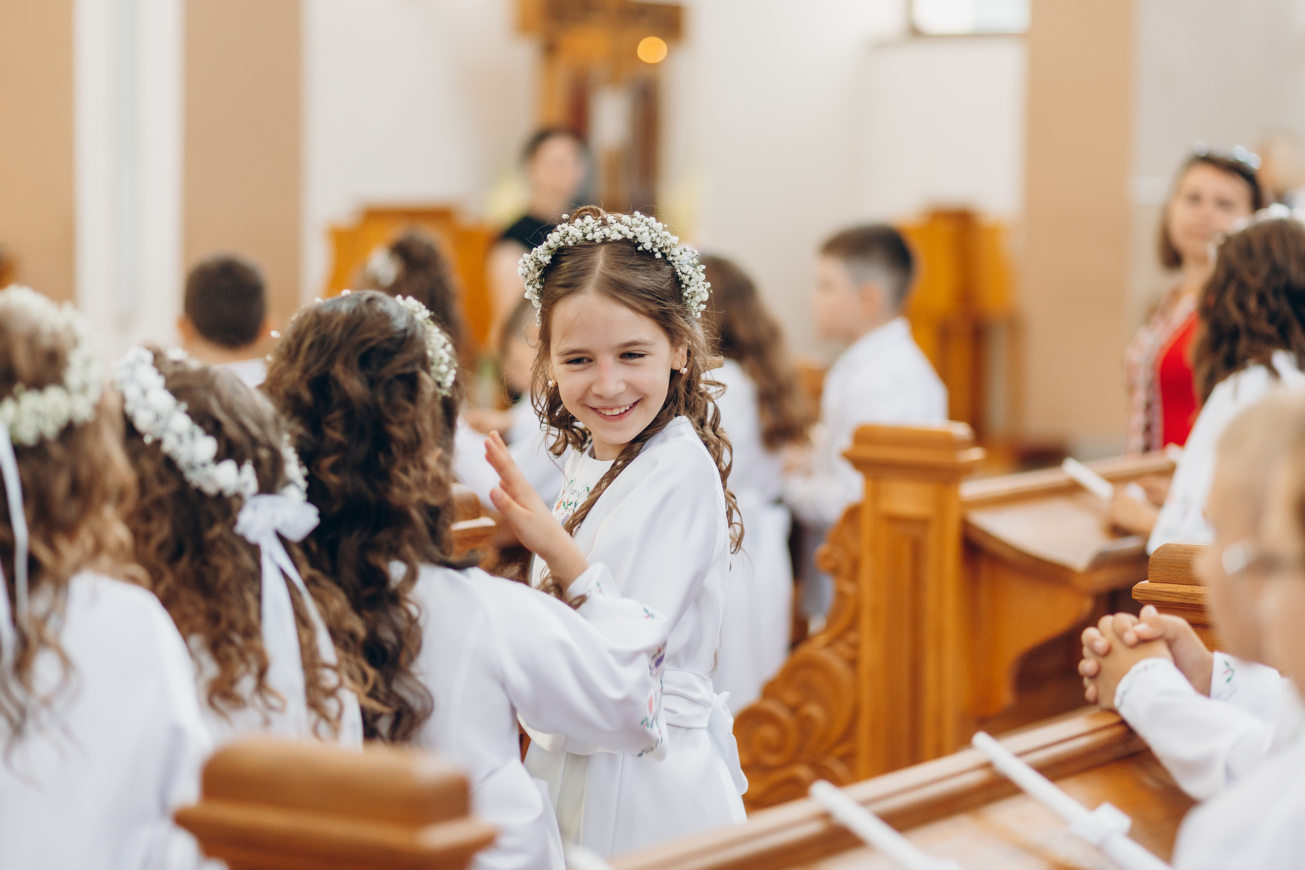 Фотограф на перше причастя. Фотограф Тетяна Бродзяк