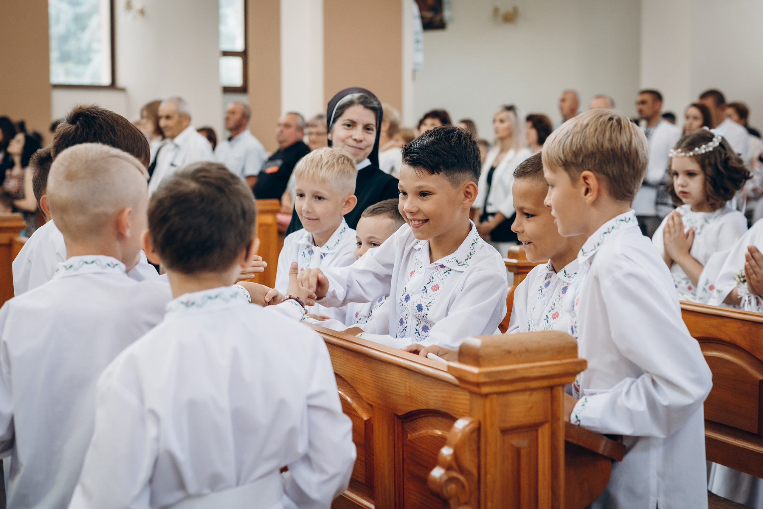 Фотограф на перше причастя. Фотограф Тетяна Бродзяк