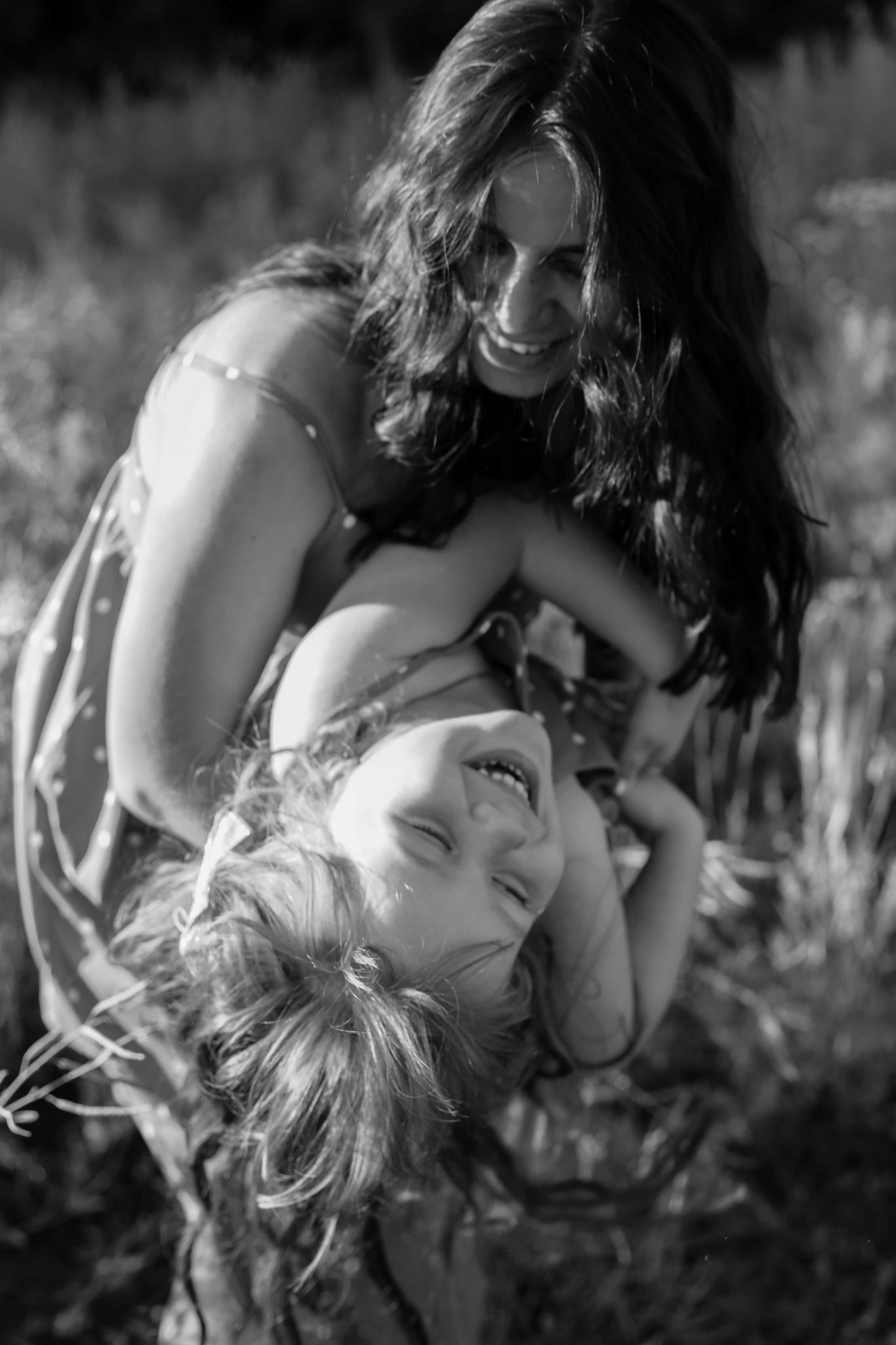 Mom & daughter. Lifestyle photographer Vancouver Island