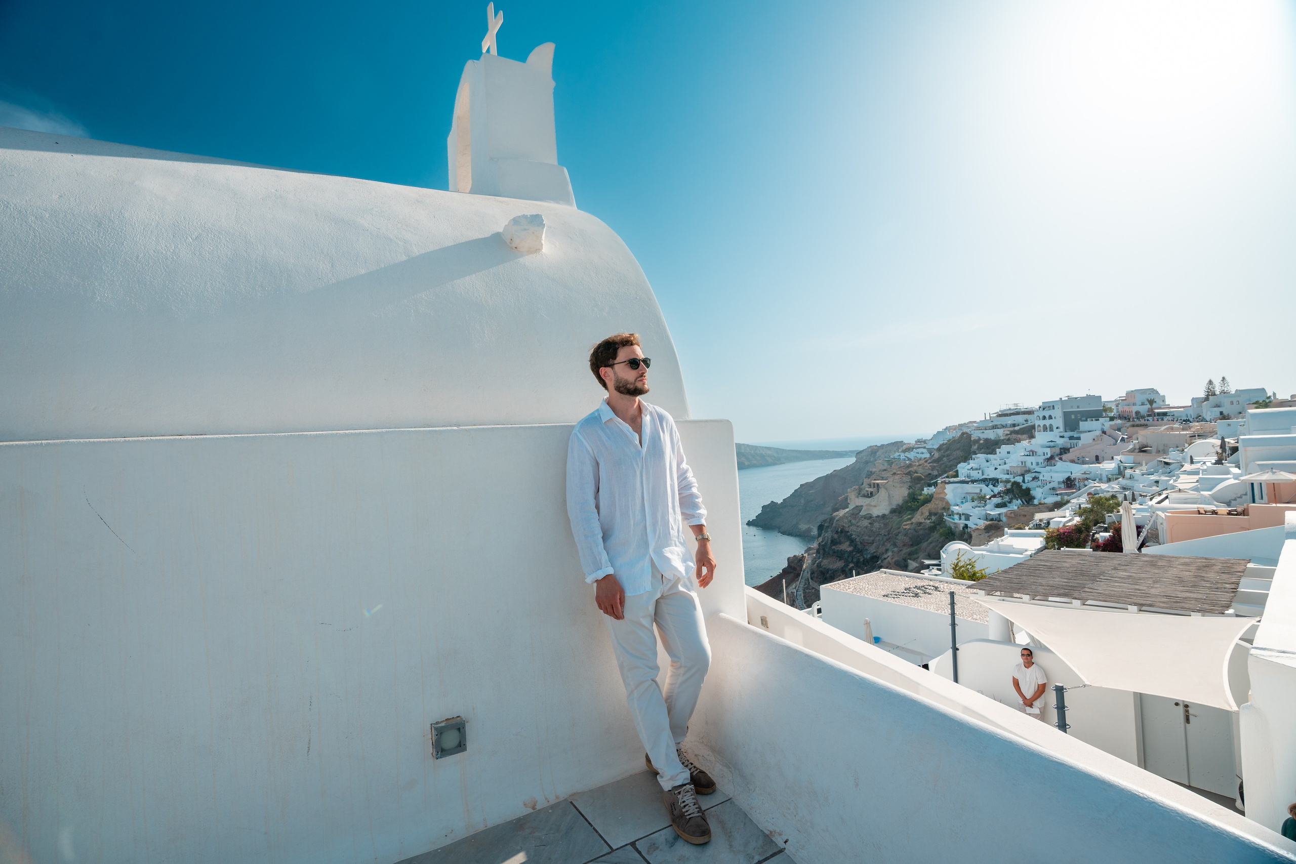 photographer in Santorini