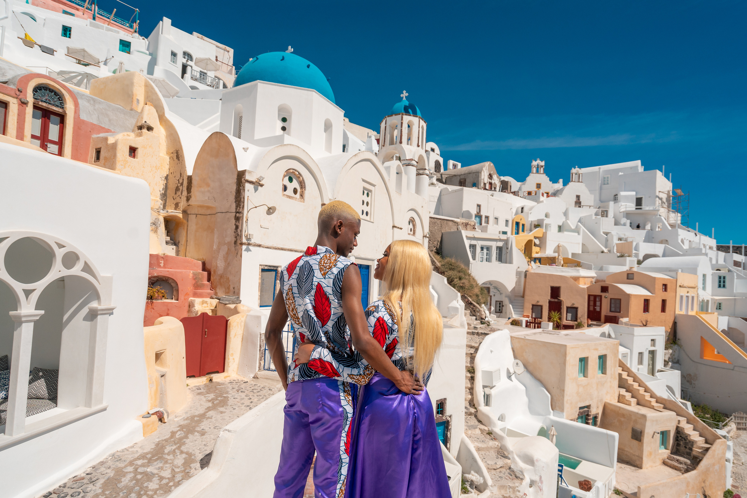 Authentic Full Photo Shoot – No Photoshop, 2020 Edition. Photographer in Santorini SokoLOVE Alex| Flying Dress Santorini