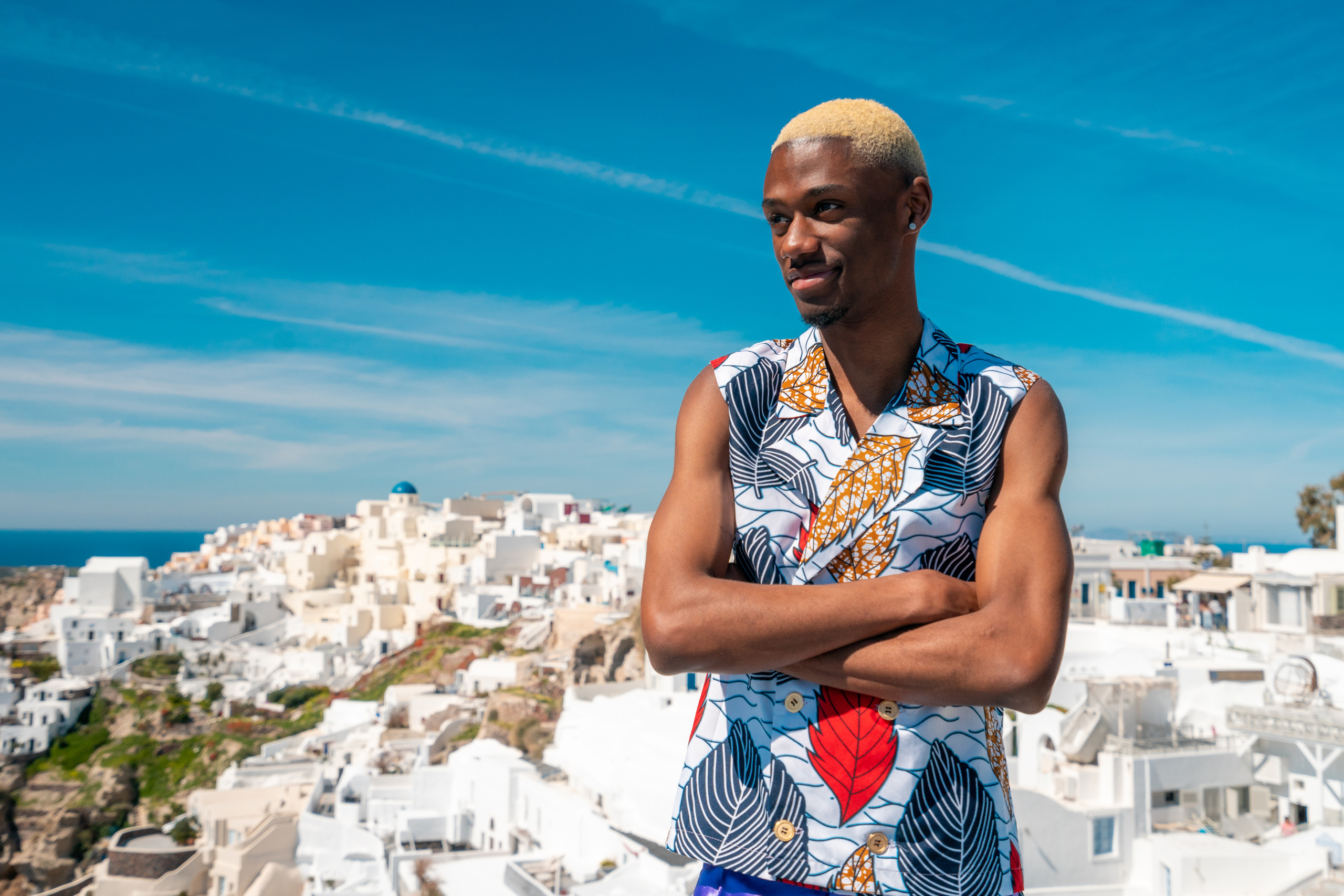 Authentic Full Photo Shoot – No Photoshop, 2020 Edition. Photographer in Santorini SokoLOVE Alex| Flying Dress Santorini