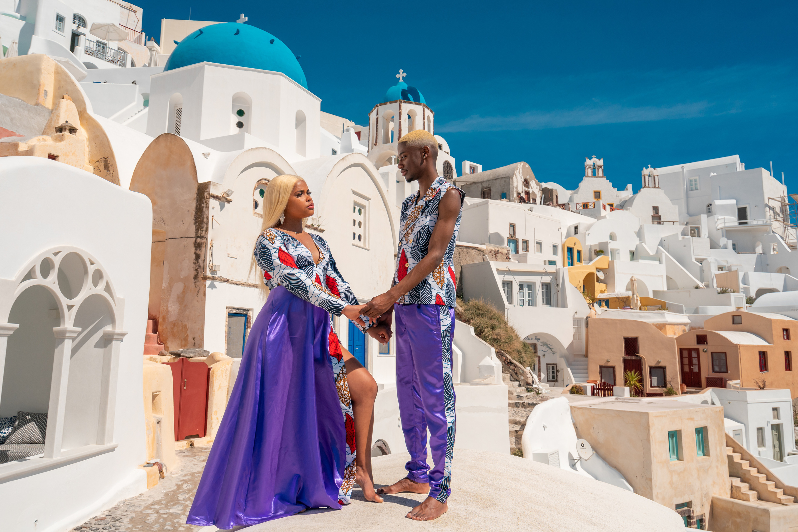 Authentic Full Photo Shoot – No Photoshop, 2020 Edition. Photographer in Santorini SokoLOVE Alex| Flying Dress Santorini