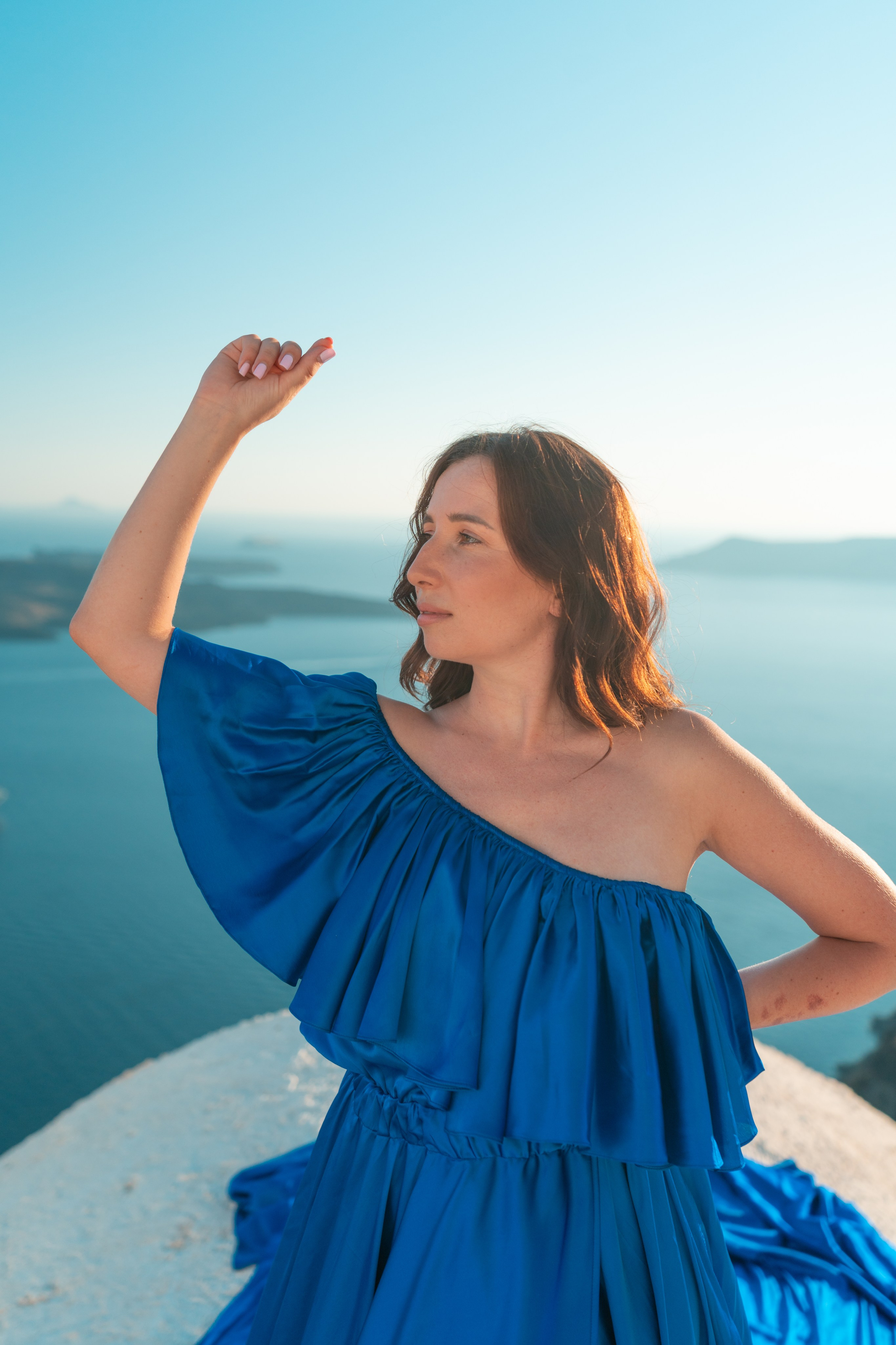 Imerovigli sunset time 5-8 pm