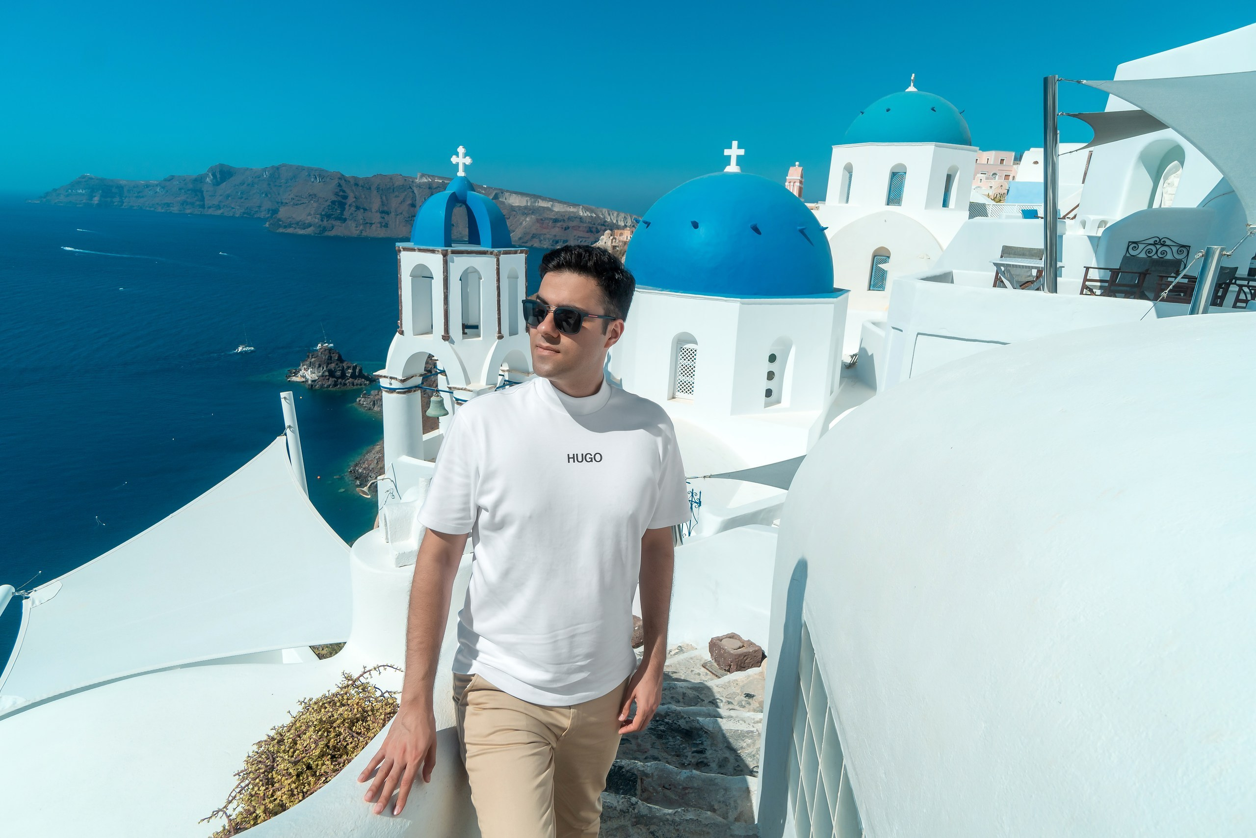 Romantic Marriage Proposal in Oia, Santorini | Wedding Photographer Greece. Photographer in Santorini SokoLOVE Alex| Flying Dress Santorini