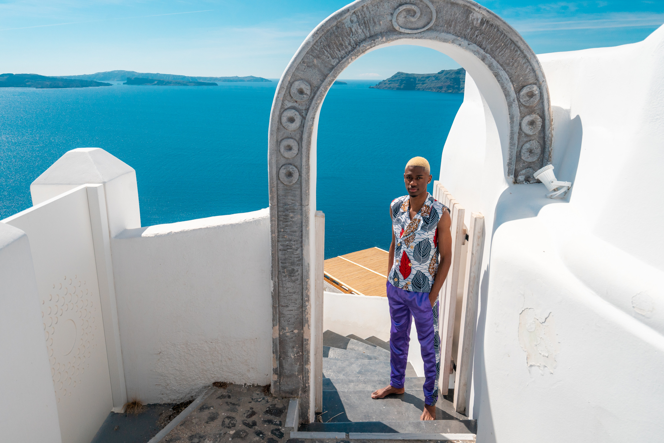 Authentic Full Photo Shoot – No Photoshop, 2020 Edition. Photographer in Santorini SokoLOVE Alex| Flying Dress Santorini