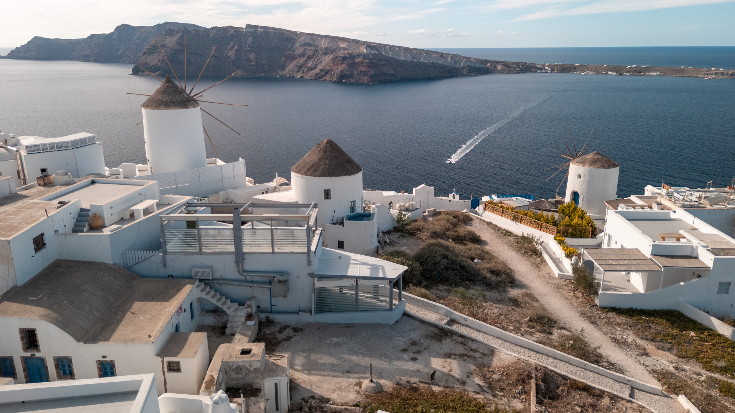 Hotel in Oia Santorini. Flying Dress Santorini Photographer | SokoLOVE — Book 2026