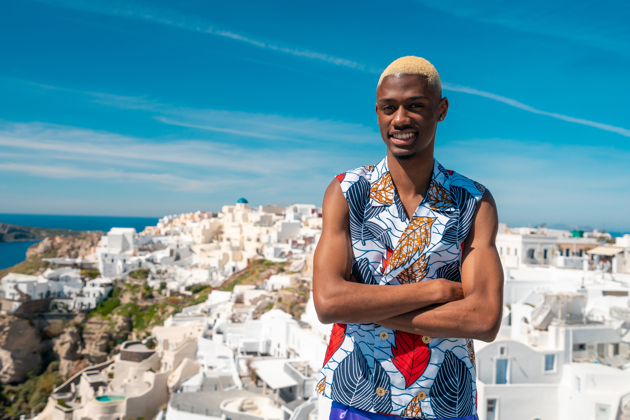 Authentic Full Photo Shoot – No Photoshop, 2020 Edition. Photographer in Santorini SokoLOVE Alex| Flying Dress Santorini