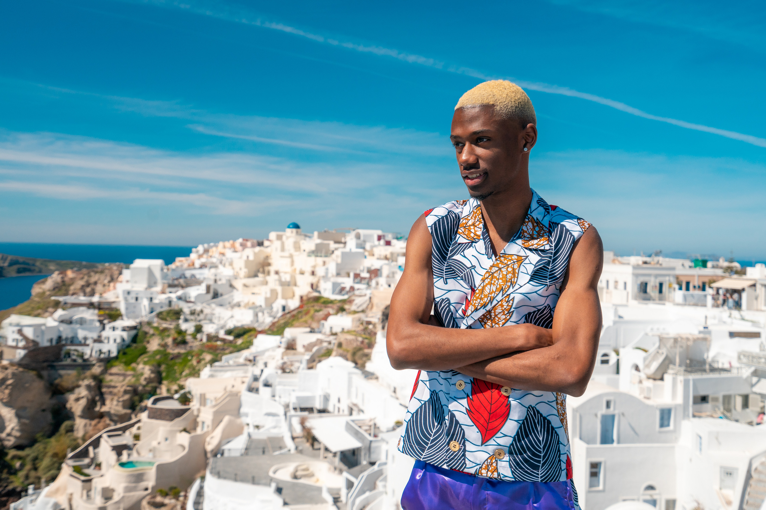 Authentic Full Photo Shoot – No Photoshop, 2020 Edition. Photographer in Santorini SokoLOVE Alex| Flying Dress Santorini