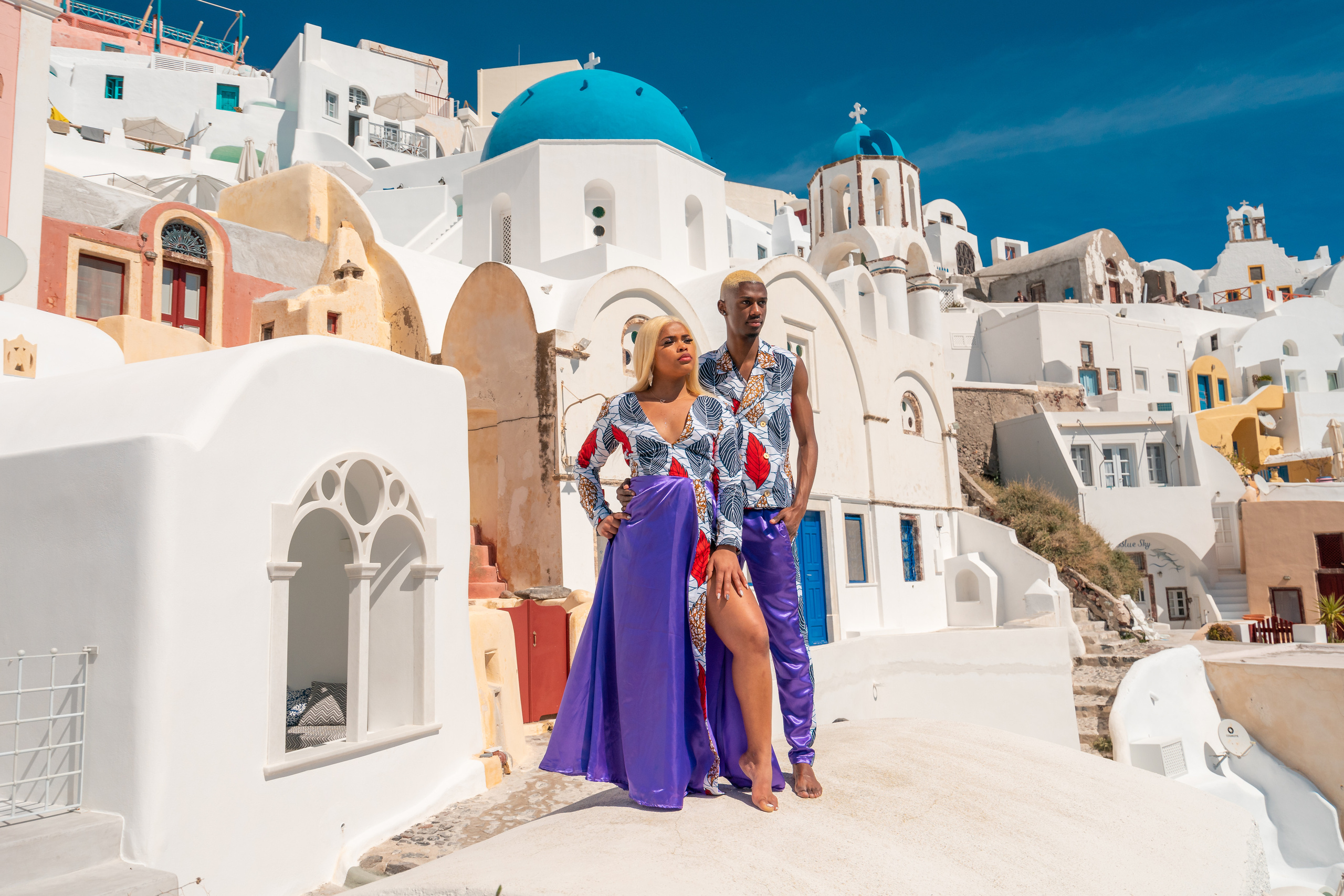Authentic Full Photo Shoot – No Photoshop, 2020 Edition. Photographer in Santorini SokoLOVE Alex| Flying Dress Santorini