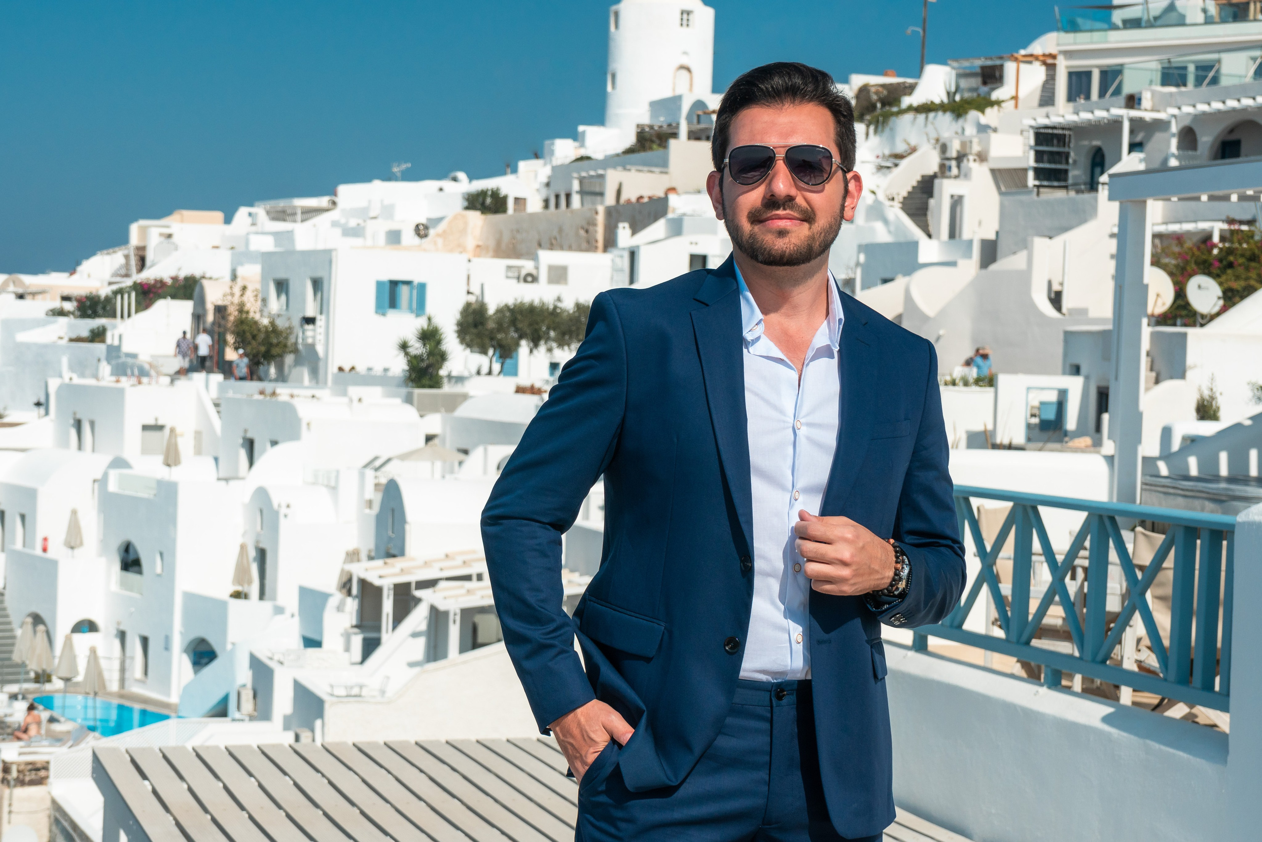 Wedding 2019. Photographer in Santorini SokoLOVE Alex| Flying Dress Santorini