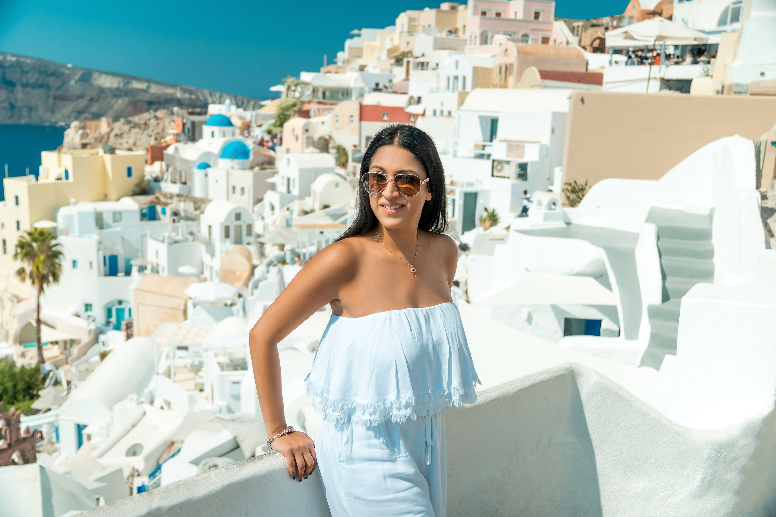 Santorini Photoshoot — Professional Photographer with 10+ Years of Experience | Sokoloveph. Photographer in Santorini SokoLOVE Alex| Flying Dress Santorini