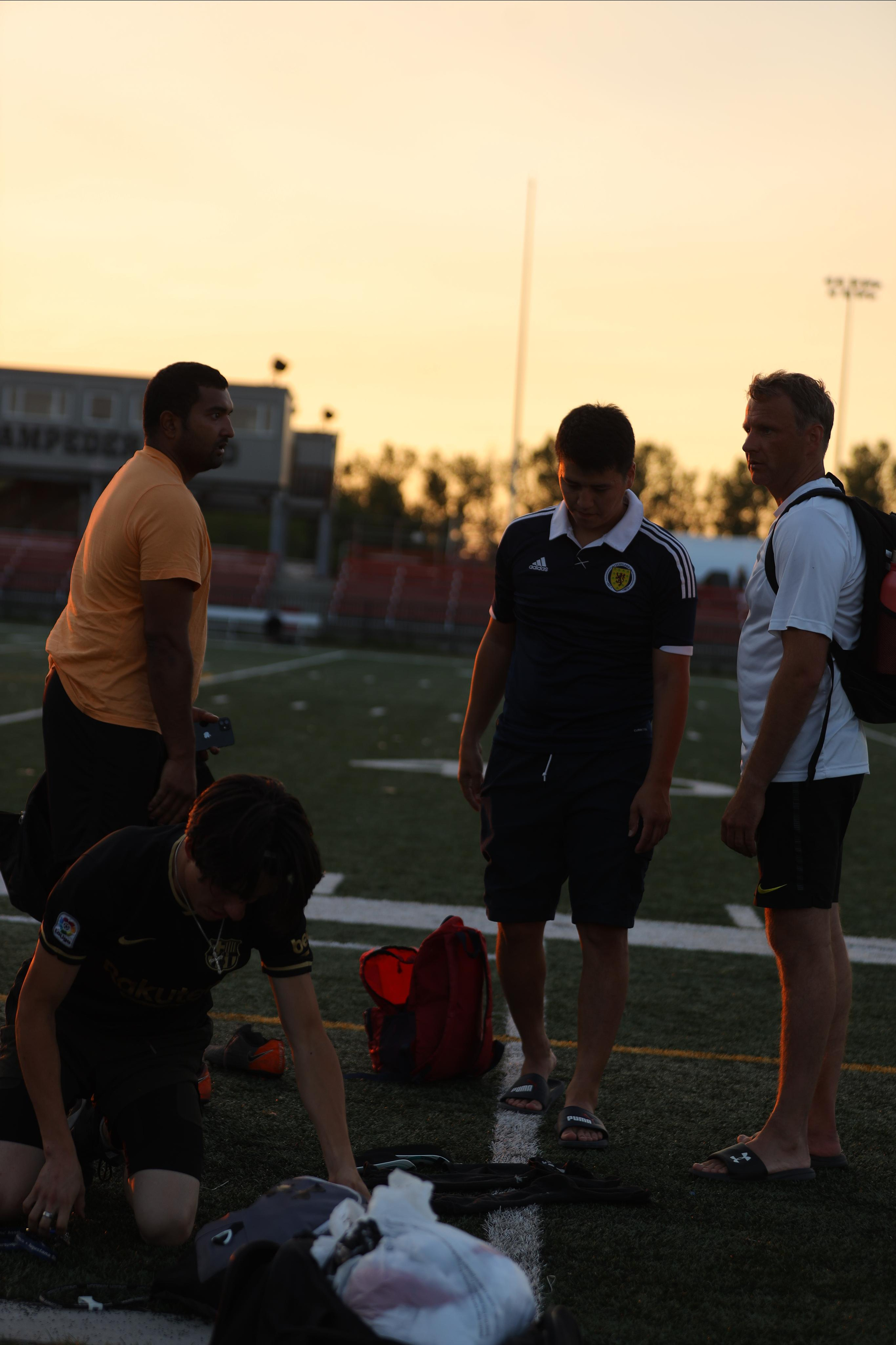 Football Calgary 22. Fotografia dziecięca i rodzinna. Sesje portretowe - Wieluń