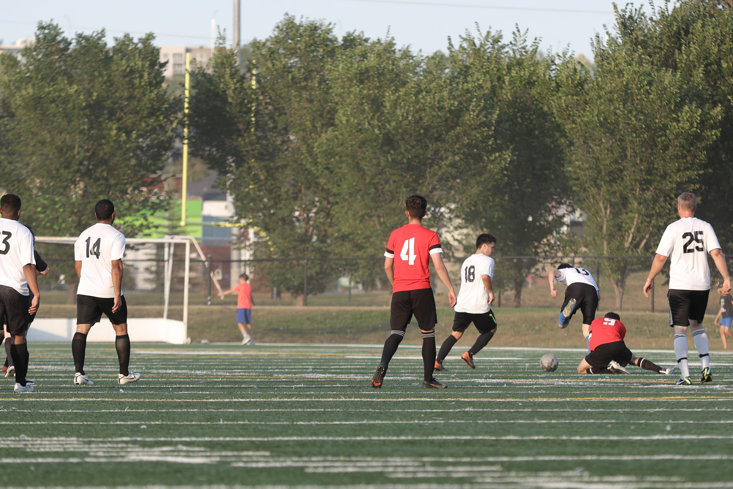 Football Calgary 22. Fotografia dziecięca i rodzinna. Sesje portretowe - Wieluń