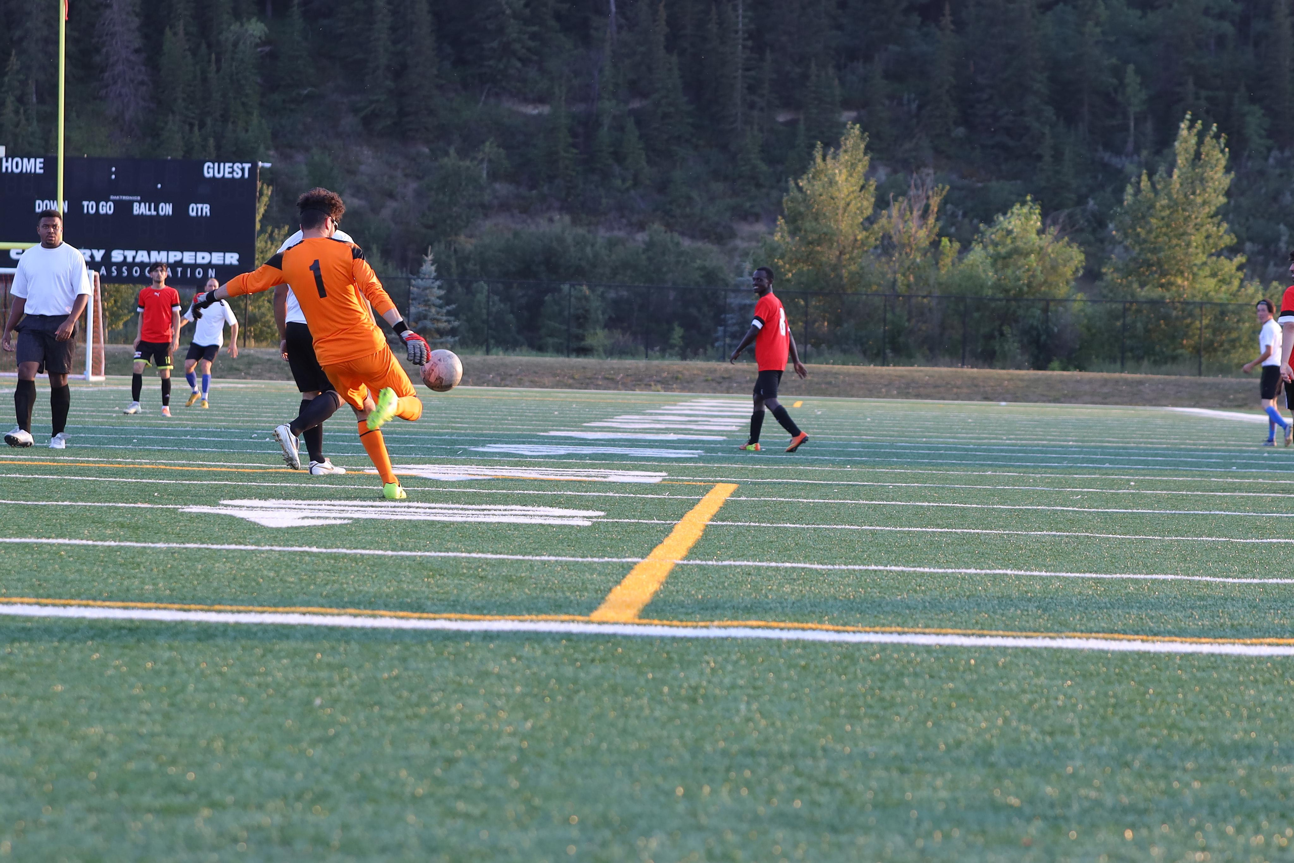 Football Calgary 22. Fotografia dziecięca i rodzinna. Sesje portretowe - Wieluń