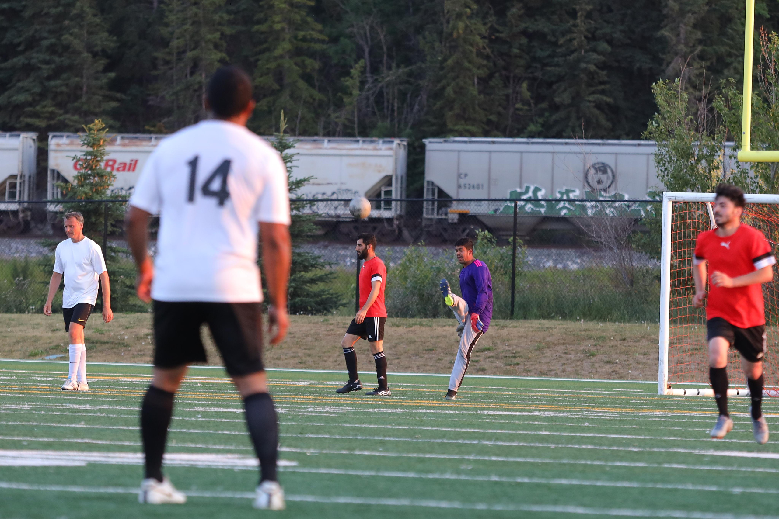 Football Calgary 22. Fotografia dziecięca i rodzinna. Sesje portretowe - Wieluń