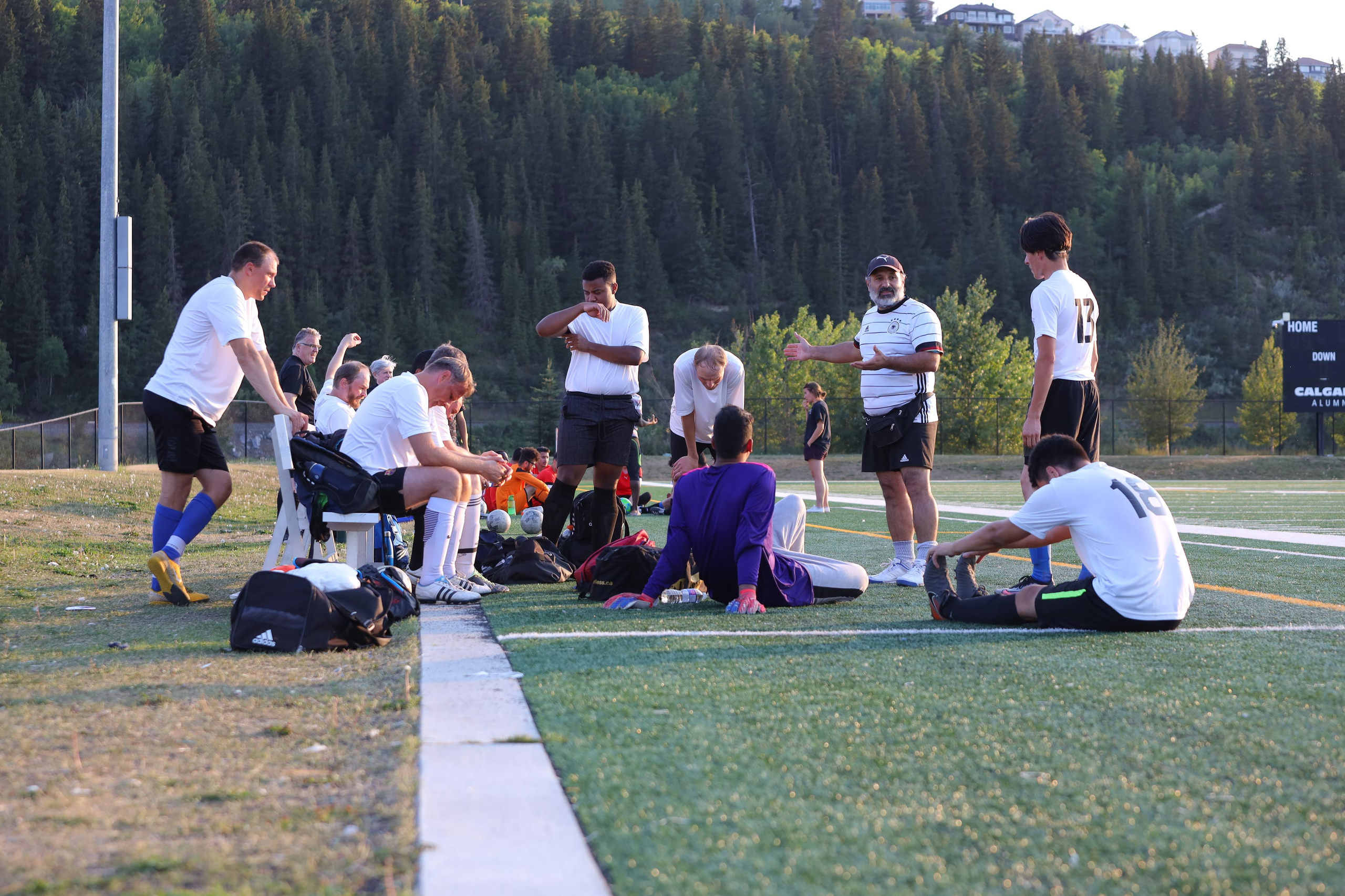 Football Calgary 22. Fotografia dziecięca i rodzinna. Sesje portretowe - Wieluń