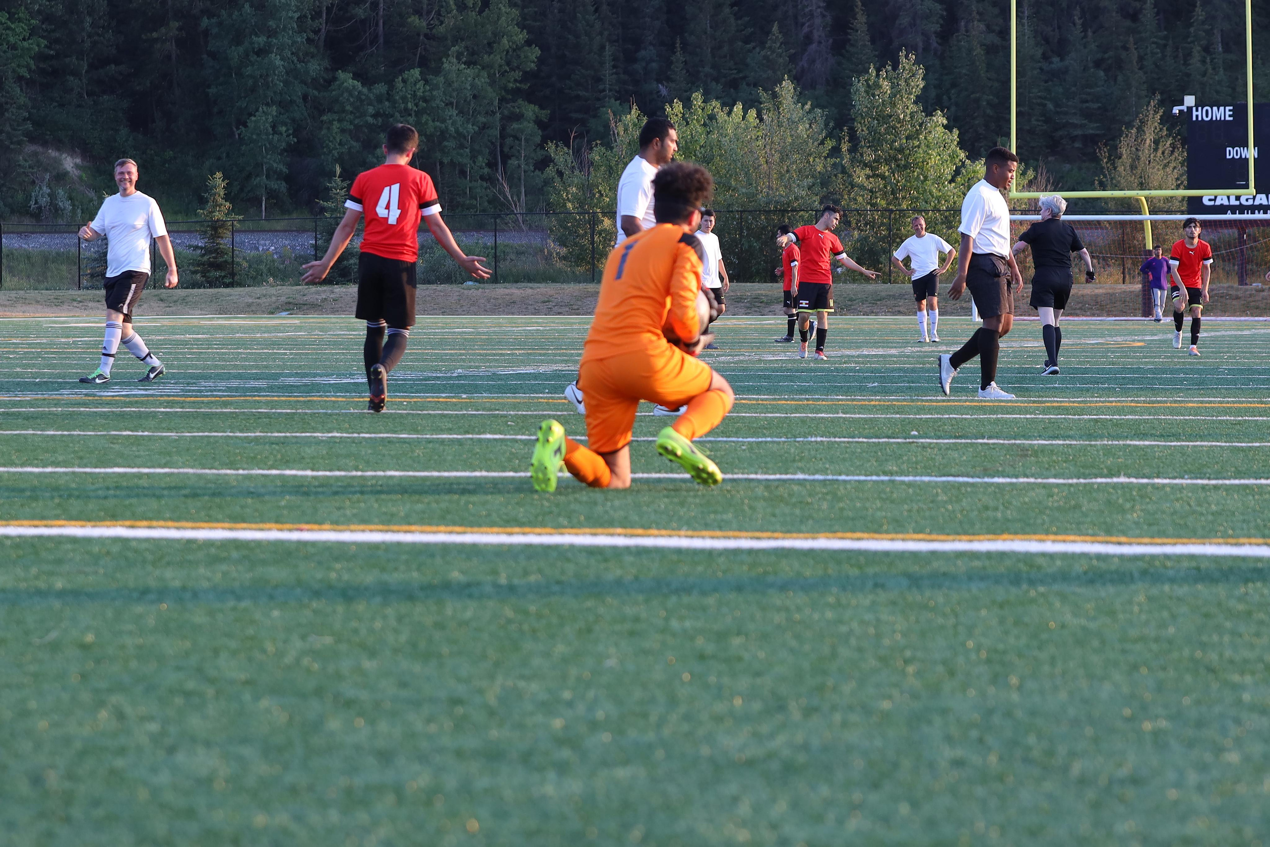 Football Calgary 22. Fotografia dziecięca i rodzinna. Sesje portretowe - Wieluń