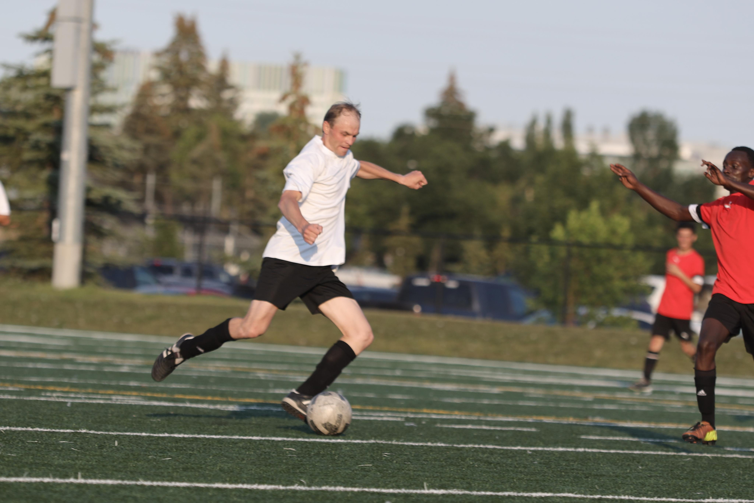 Football Calgary 22. Fotografia dziecięca i rodzinna. Sesje portretowe - Wieluń