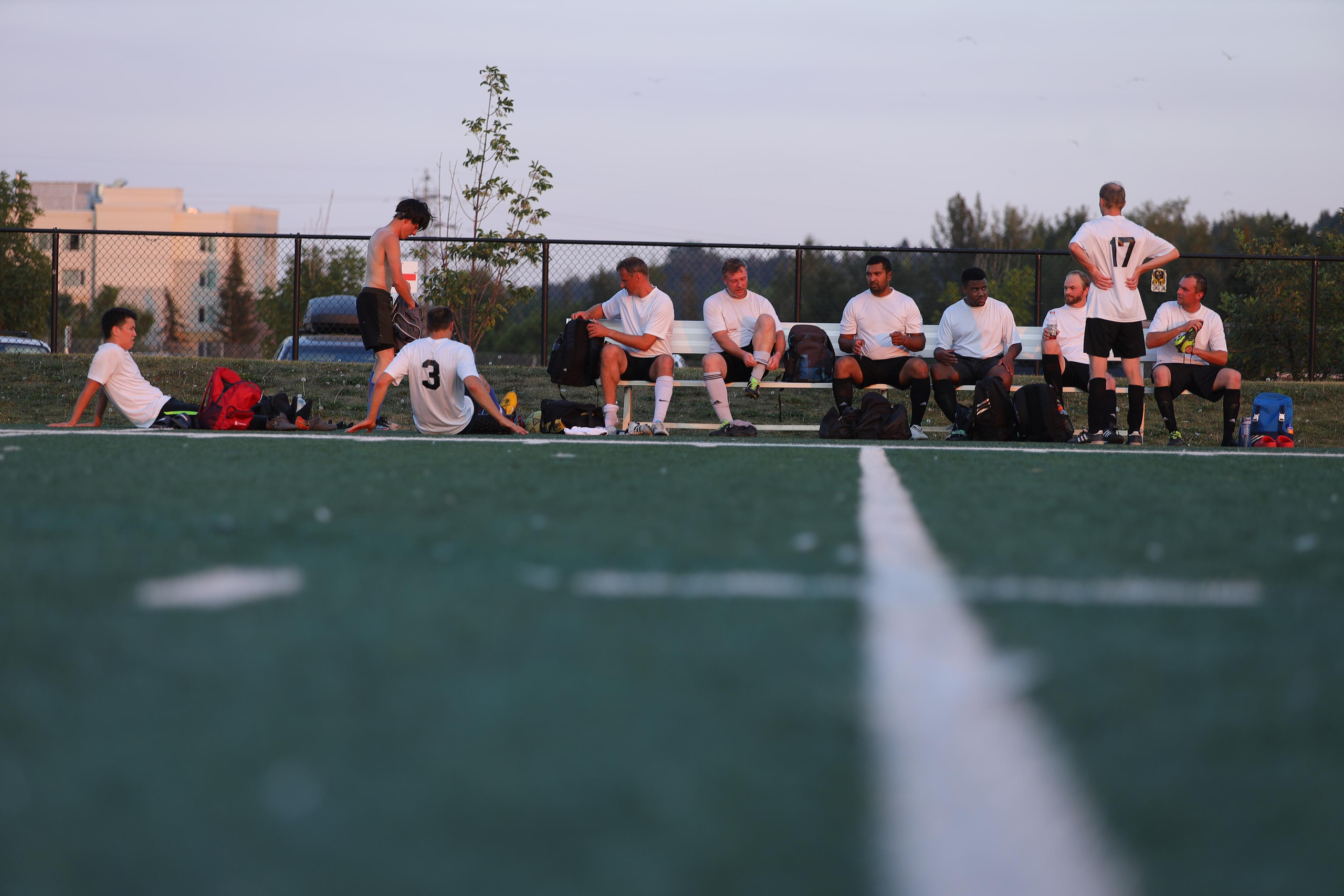 Football Calgary 22. Fotografia dziecięca i rodzinna. Sesje portretowe - Wieluń