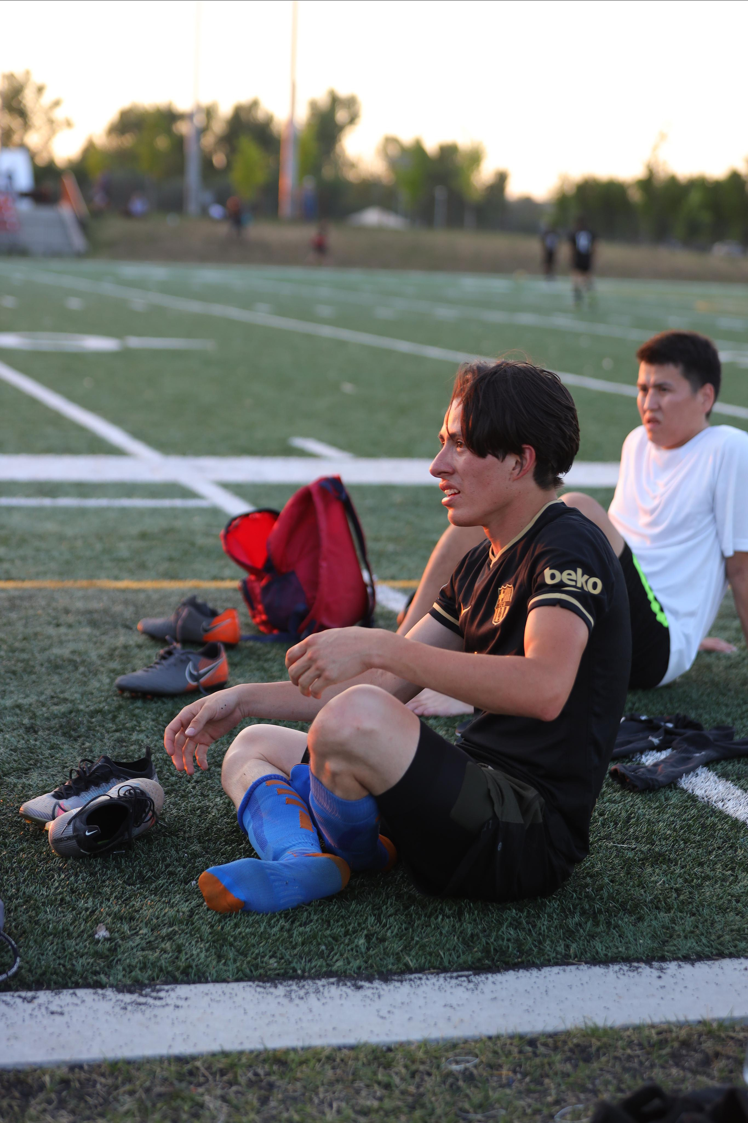 Football Calgary 22. Fotografia dziecięca i rodzinna. Sesje portretowe - Wieluń