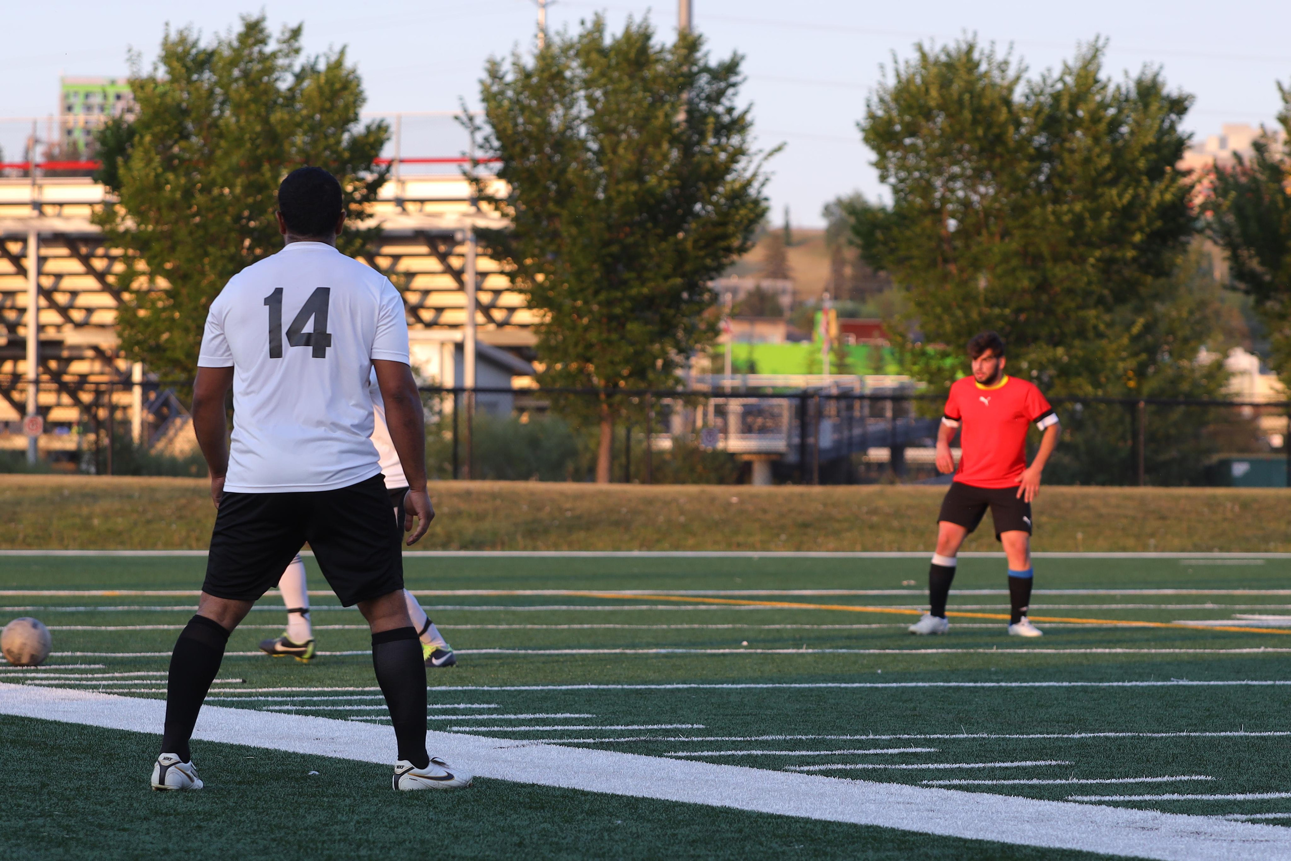Football Calgary 22. Fotografia dziecięca i rodzinna. Sesje portretowe - Wieluń