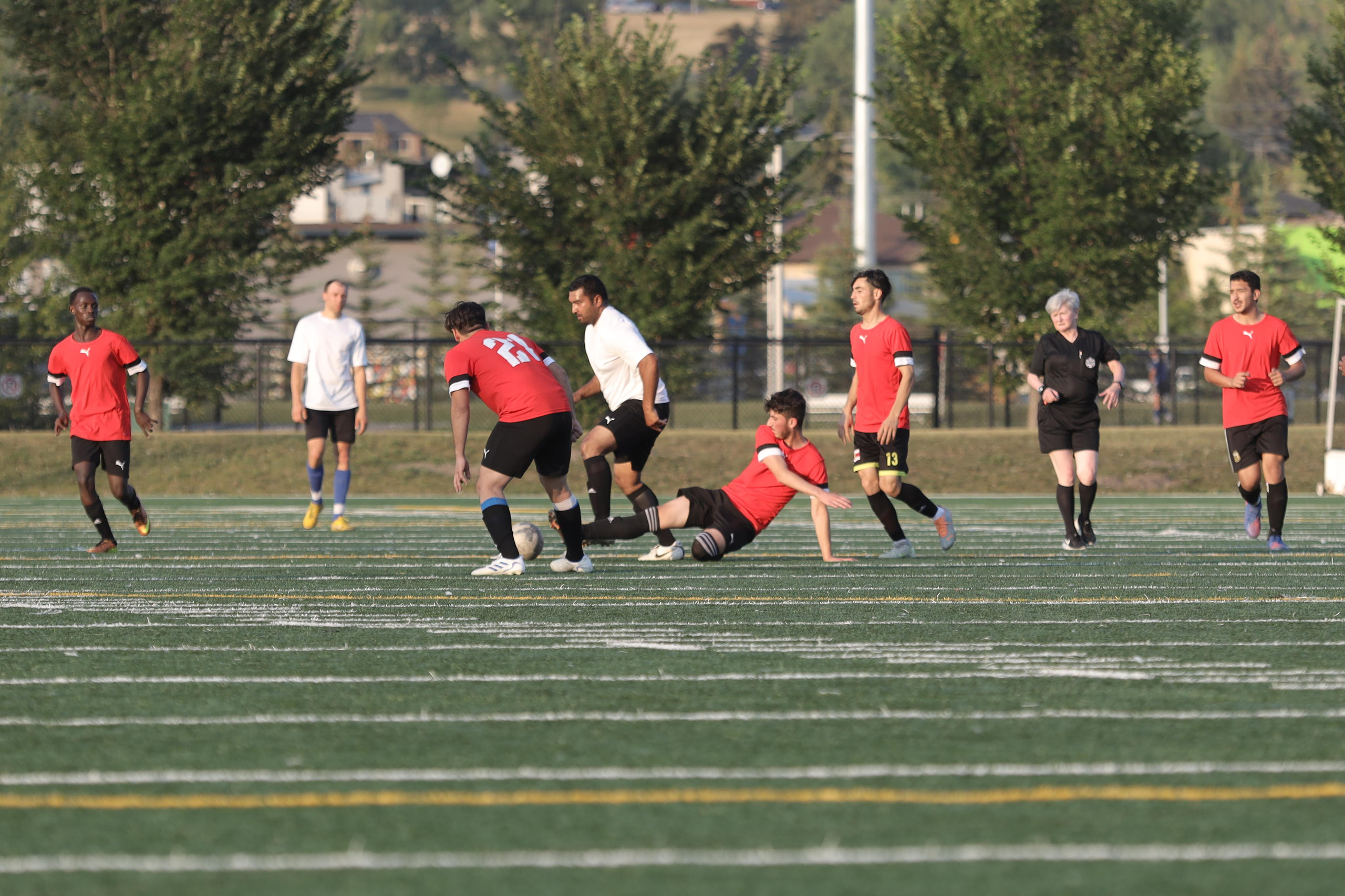 Football Calgary 22. Fotografia dziecięca i rodzinna. Sesje portretowe - Wieluń