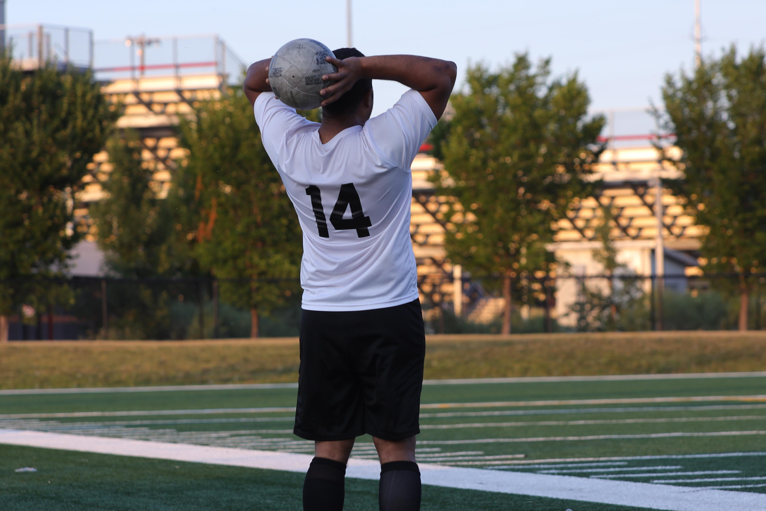 Football Calgary 22. Fotografia dziecięca i rodzinna. Sesje portretowe - Wieluń