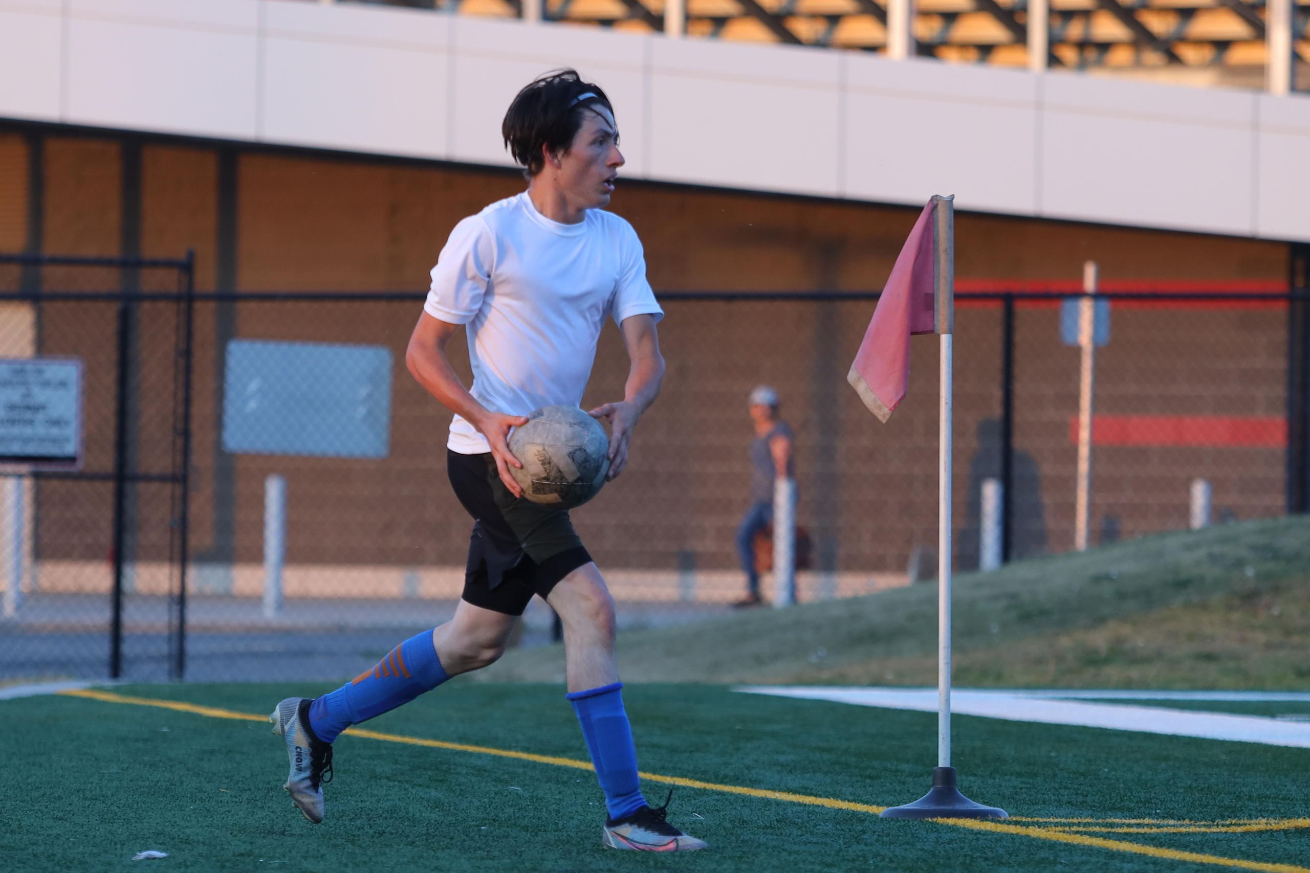 Football Calgary 22. Fotografia dziecięca i rodzinna. Sesje portretowe - Wieluń