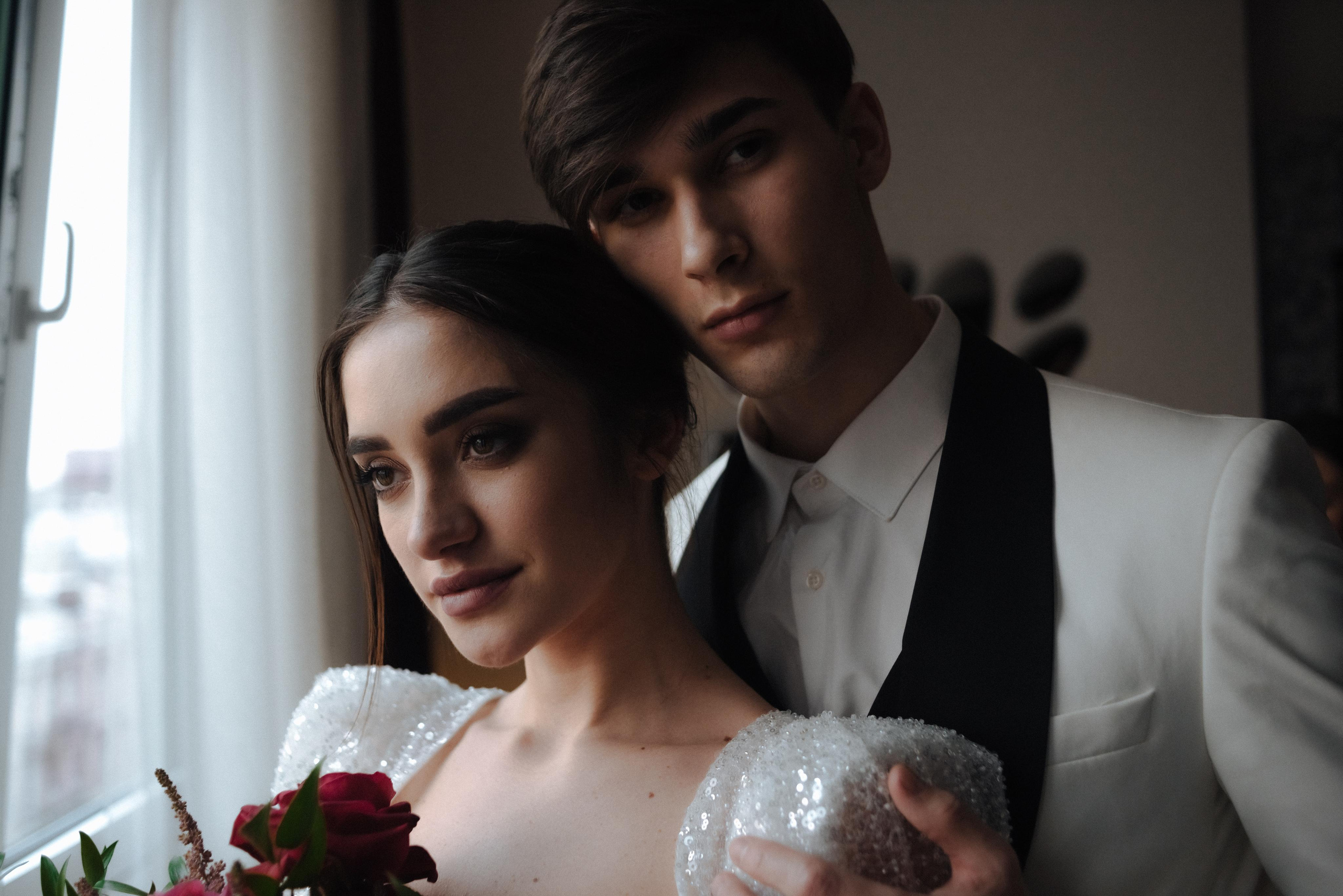 Зимове весілля, Київ. Весільний та сімейний фотограф в Києві та області Анна Дєдова