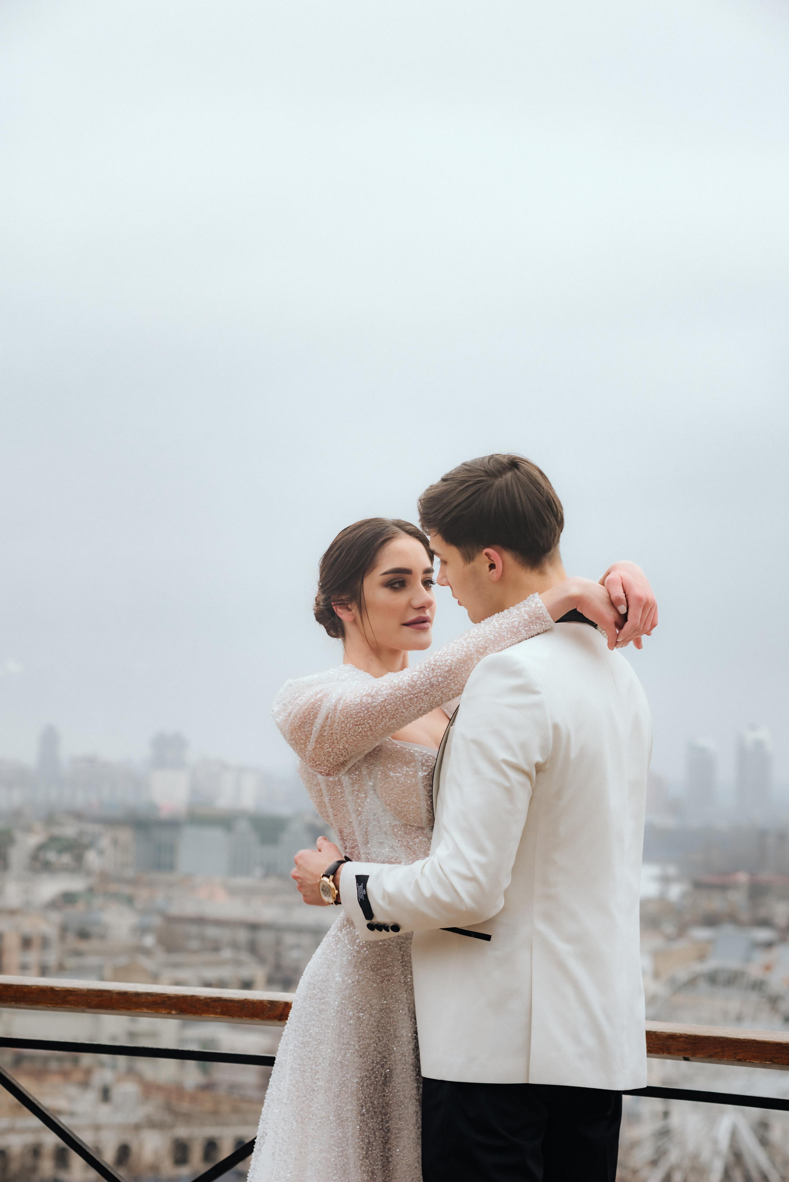 Зимове весілля, Київ. Весільний та сімейний фотограф в Києві та області Анна Дєдова