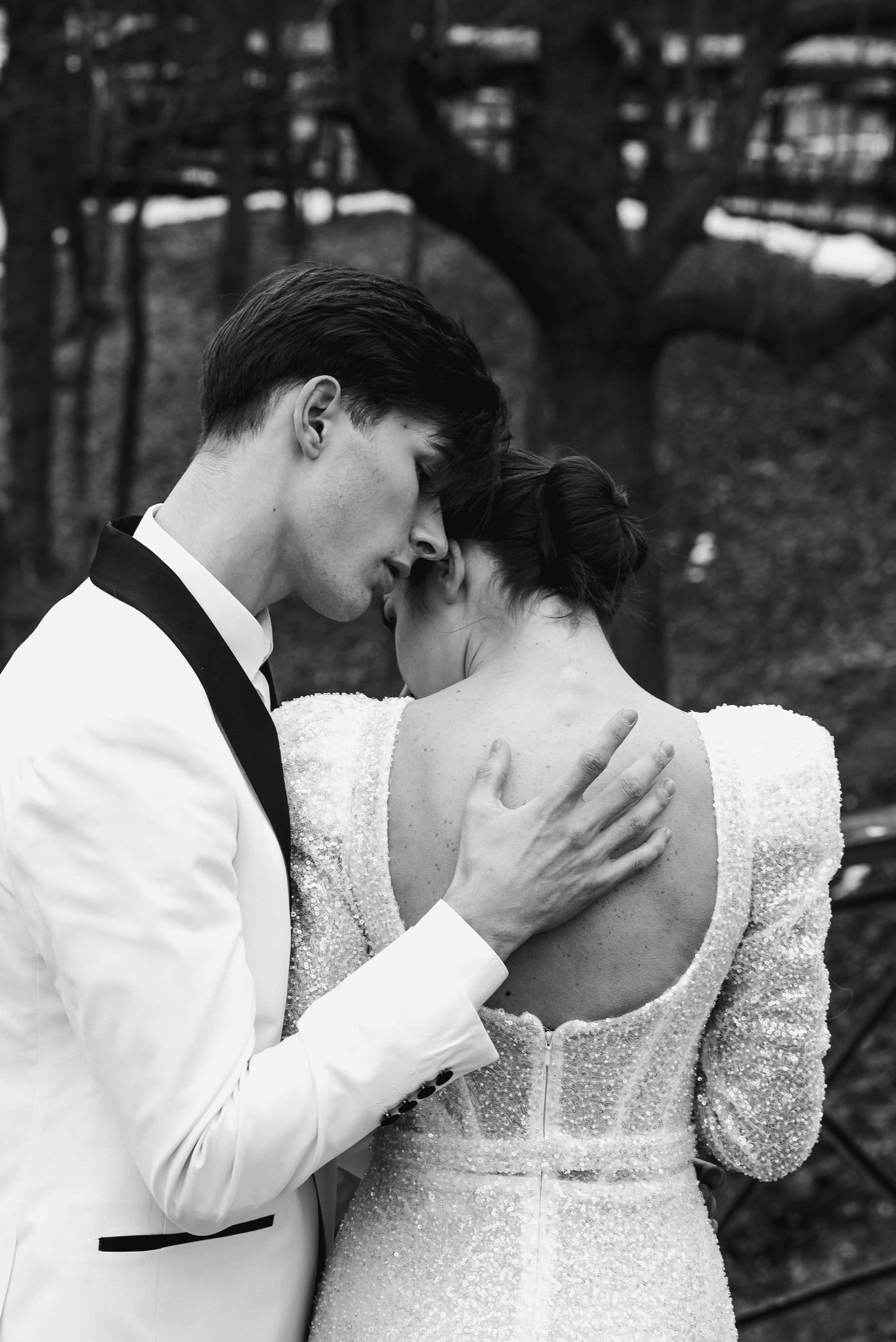 Зимове весілля, Київ. Весільний та сімейний фотограф в Києві та області Анна Дєдова