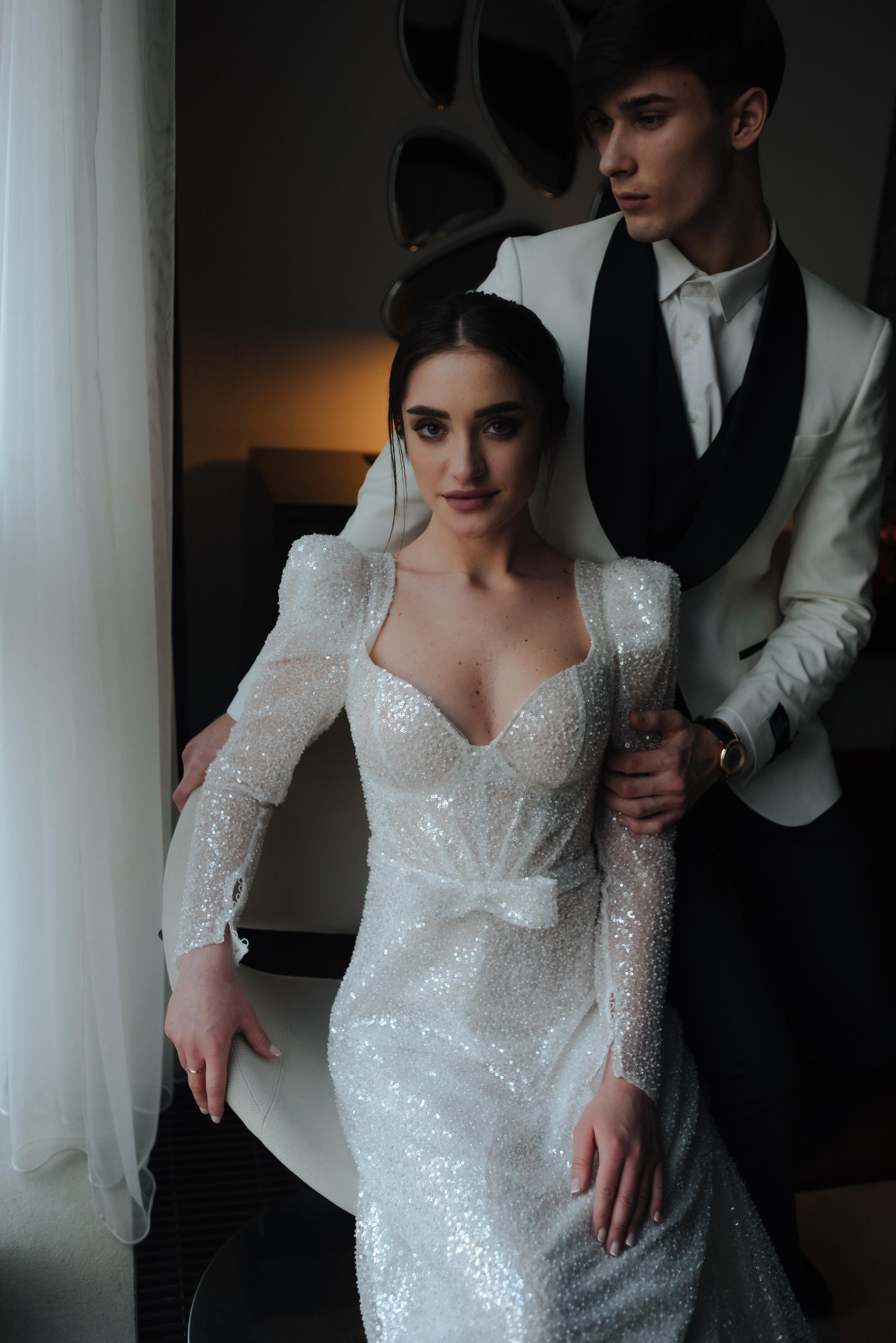 Зимове весілля, Київ. Весільний та сімейний фотограф в Києві та області Анна Дєдова