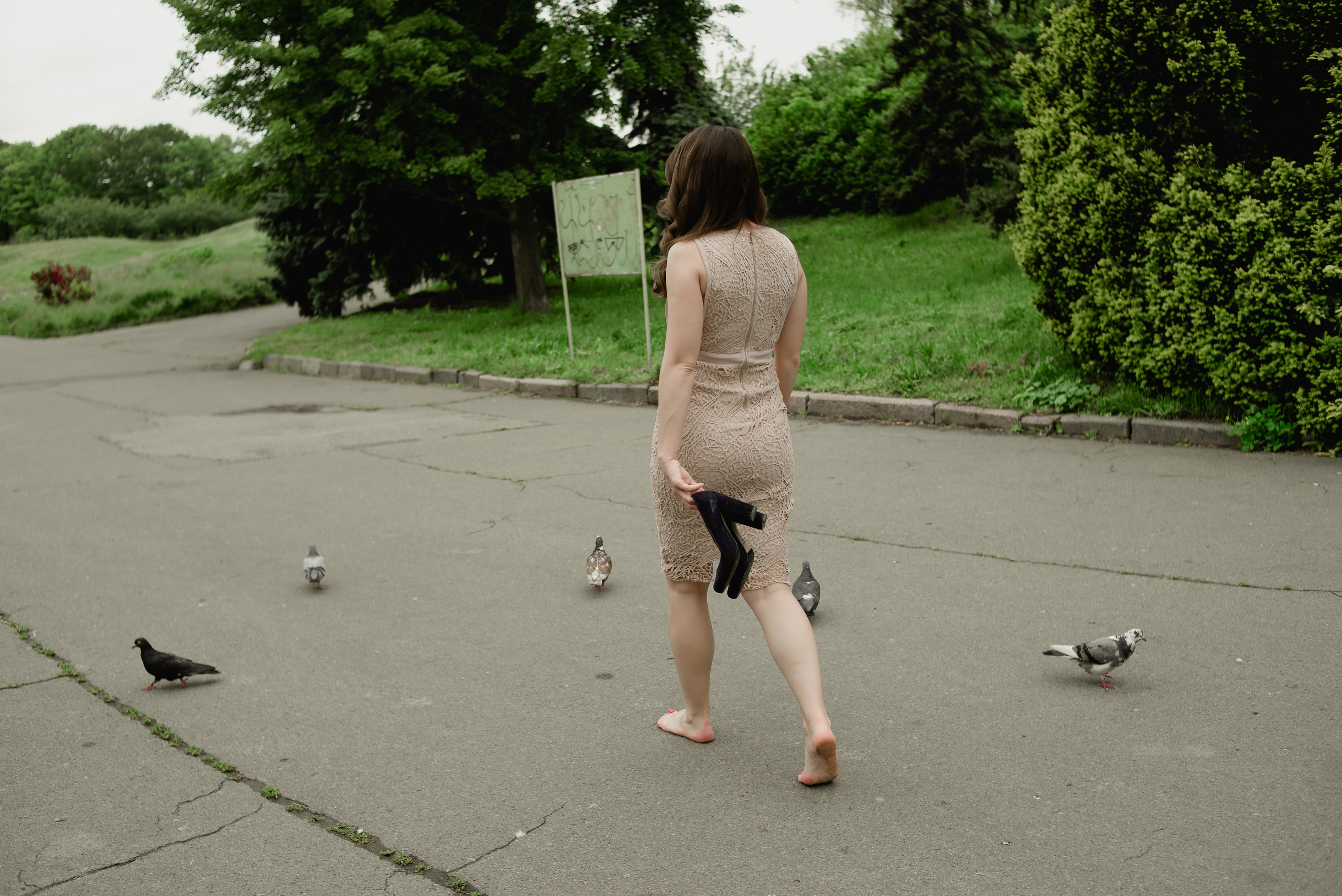 Нога в ногу по дорозі кохання, Ботсад в Києві. Весільний та сімейний фотограф в Києві та області Анна Дєдова