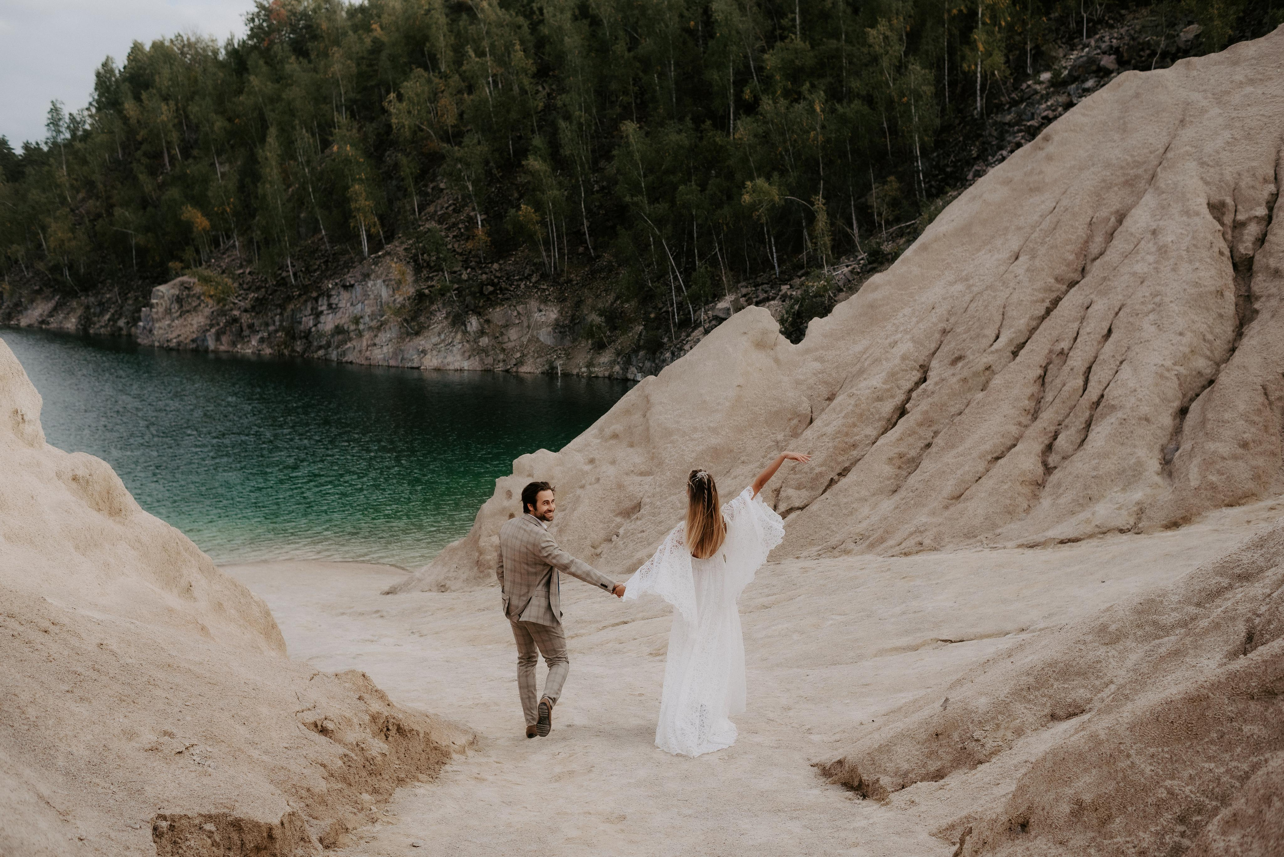 Бохо весілля в карєрі. Весільний та сімейний фотограф в Києві та області Анна Дєдова