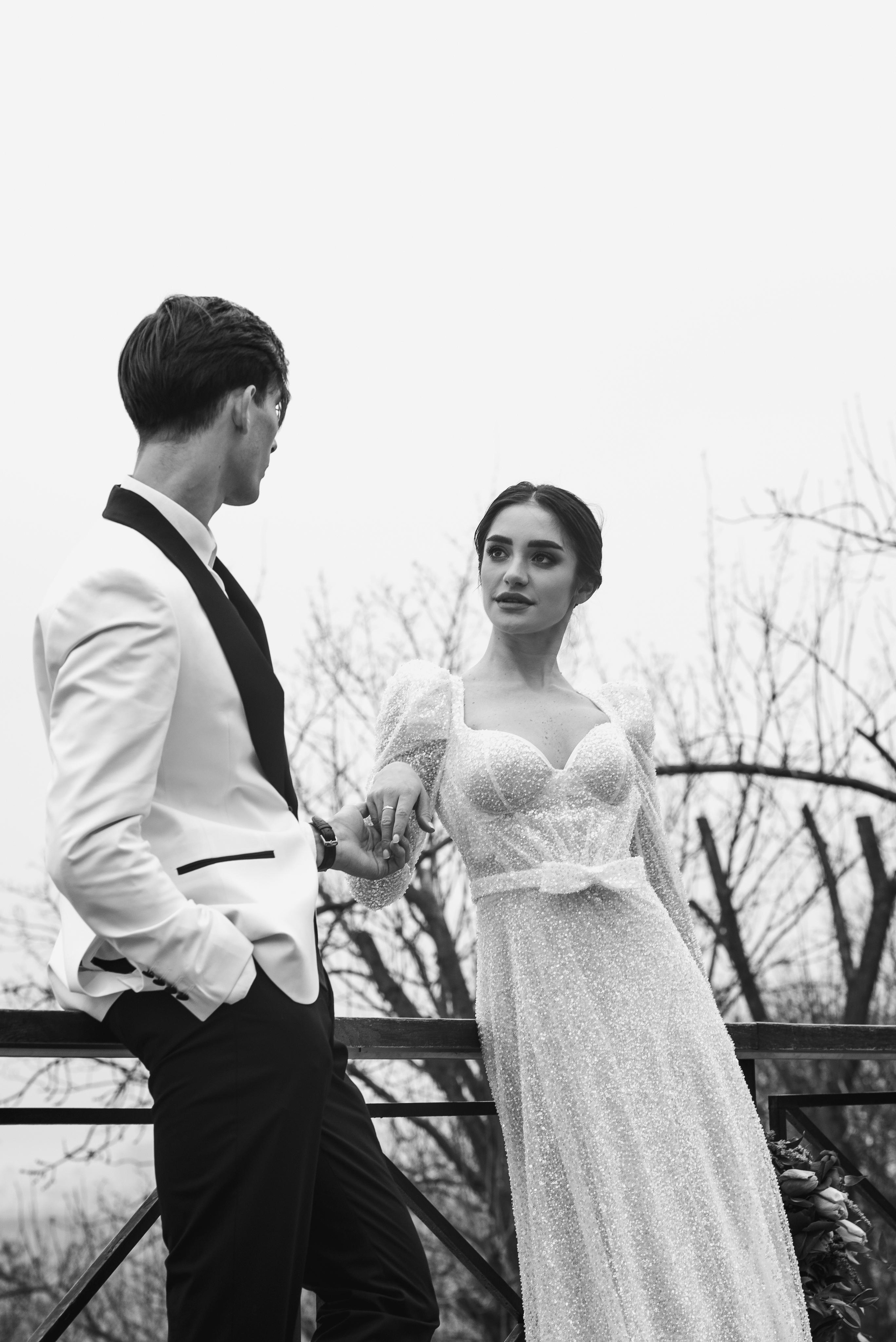 Зимове весілля, Київ. Весільний та сімейний фотограф в Києві та області Анна Дєдова