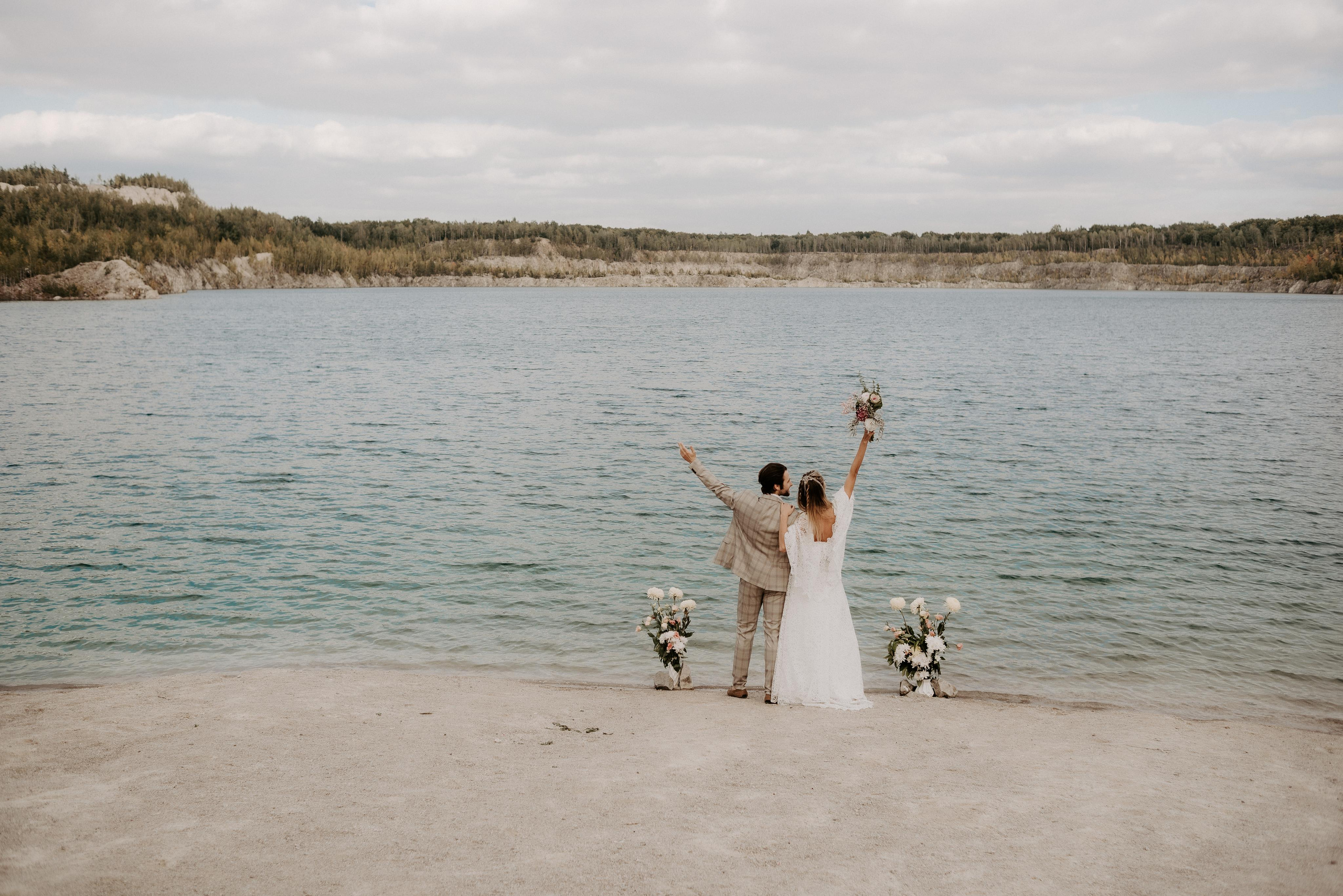 Бохо весілля в карєрі. Весільний та сімейний фотограф в Києві та області Анна Дєдова