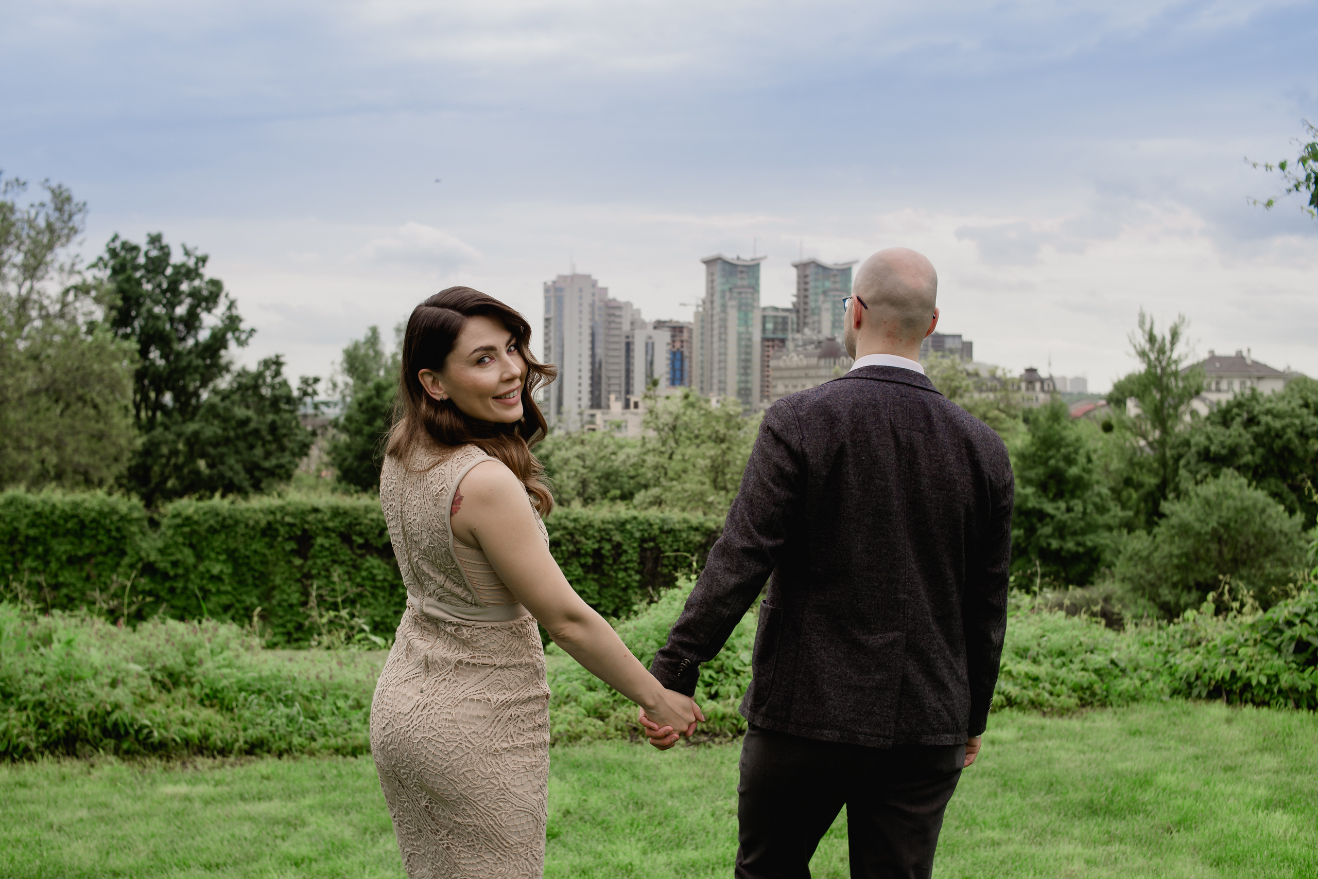 Нога в ногу по дорозі кохання, Ботсад в Києві. Весільний та сімейний фотограф в Києві та області Анна Дєдова