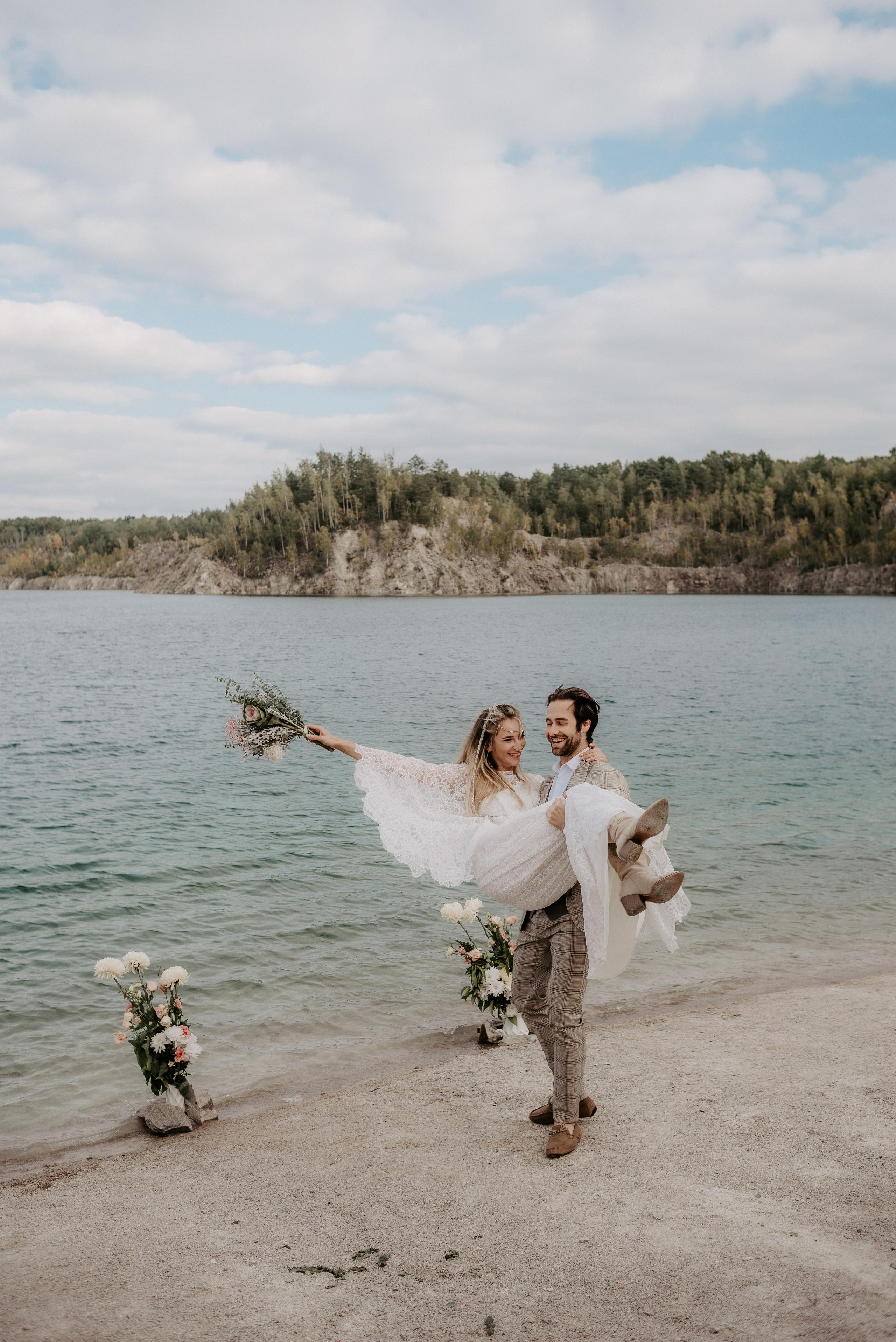Бохо весілля в карєрі. Весільний та сімейний фотограф в Києві та області Анна Дєдова