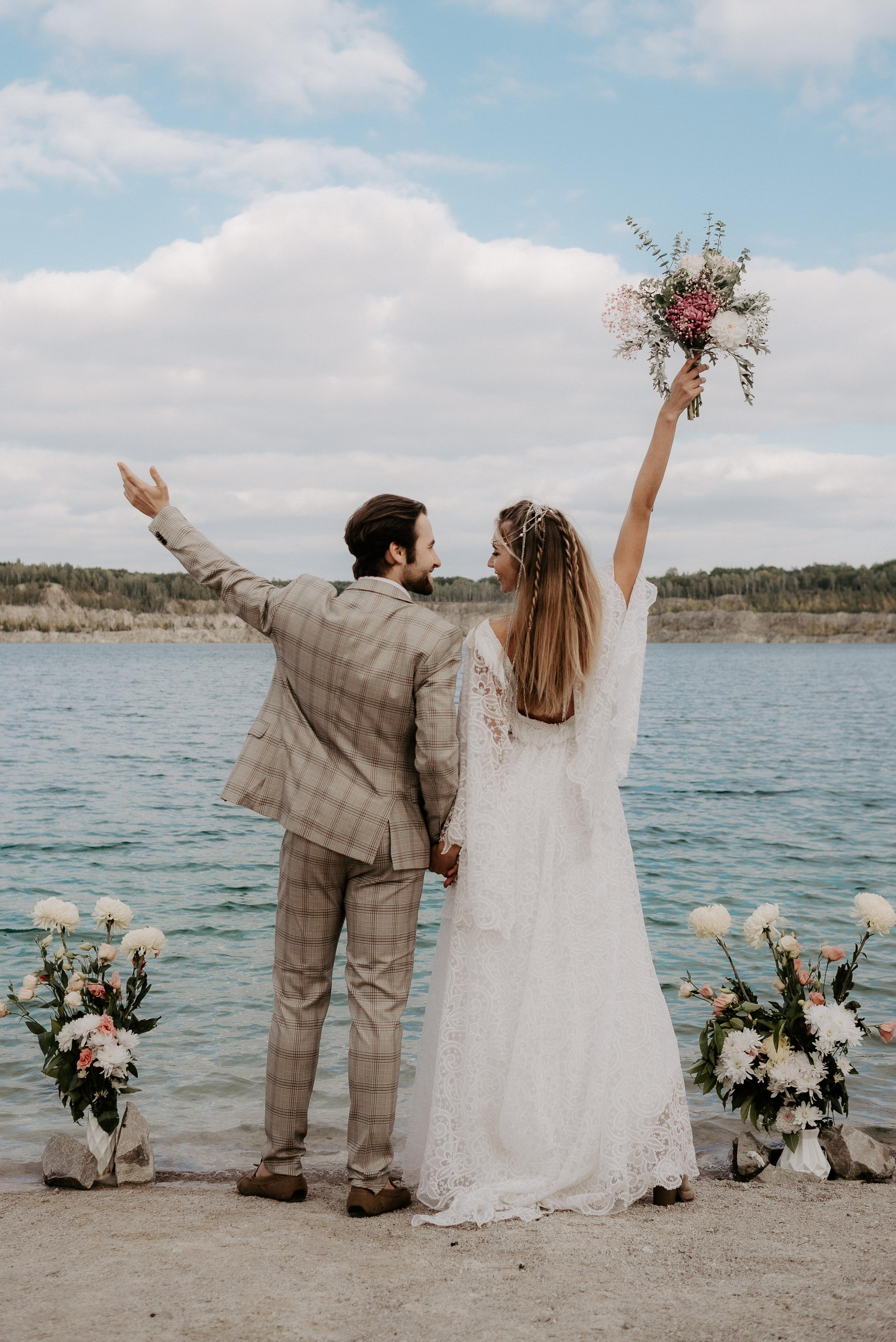 Бохо весілля в карєрі. Весільний та сімейний фотограф в Києві та області Анна Дєдова