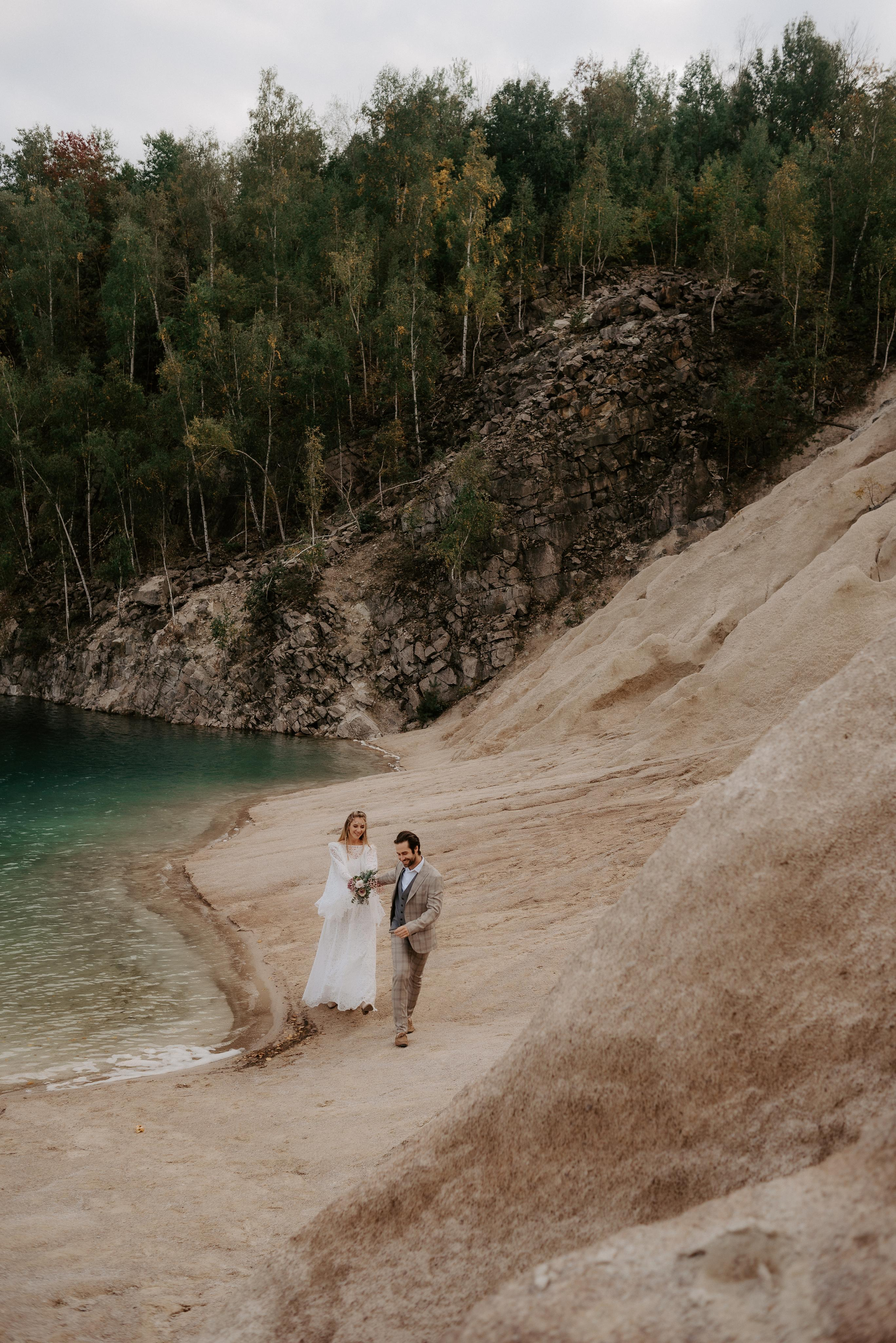 Бохо весілля в карєрі. Весільний та сімейний фотограф в Києві та області Анна Дєдова