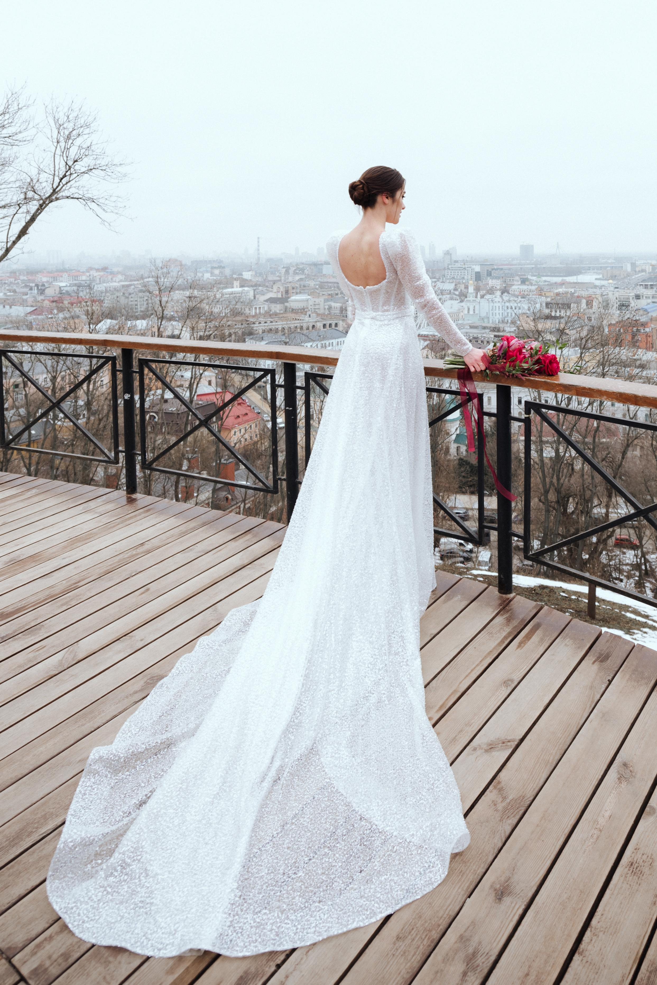 Зимове весілля, Київ. Весільний та сімейний фотограф в Києві та області Анна Дєдова