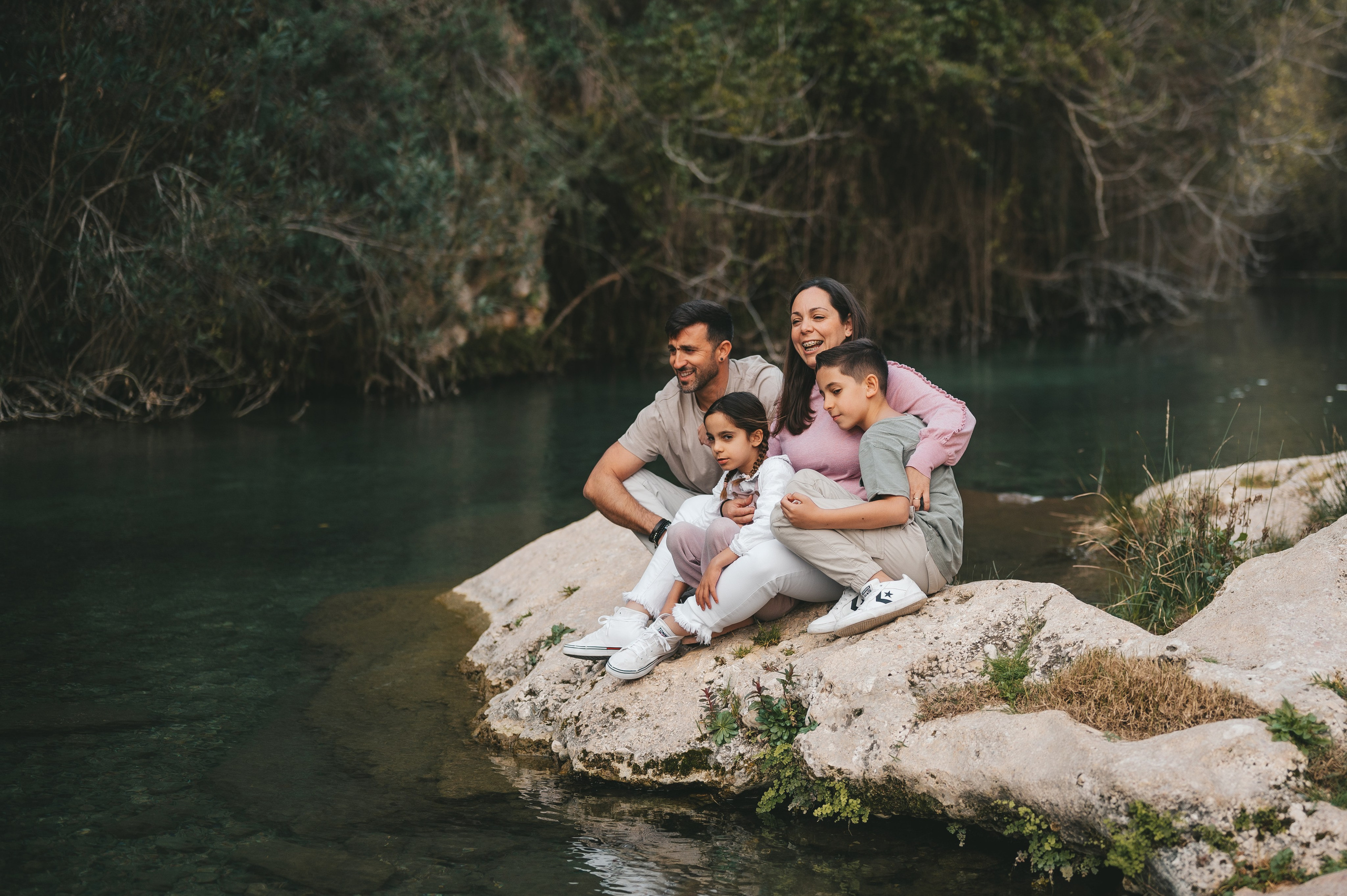 Angel, Sara, Angelito y Martina. Тетяна Малишева - сімейний фотограф і відеограф у Валенсії, Іспанія